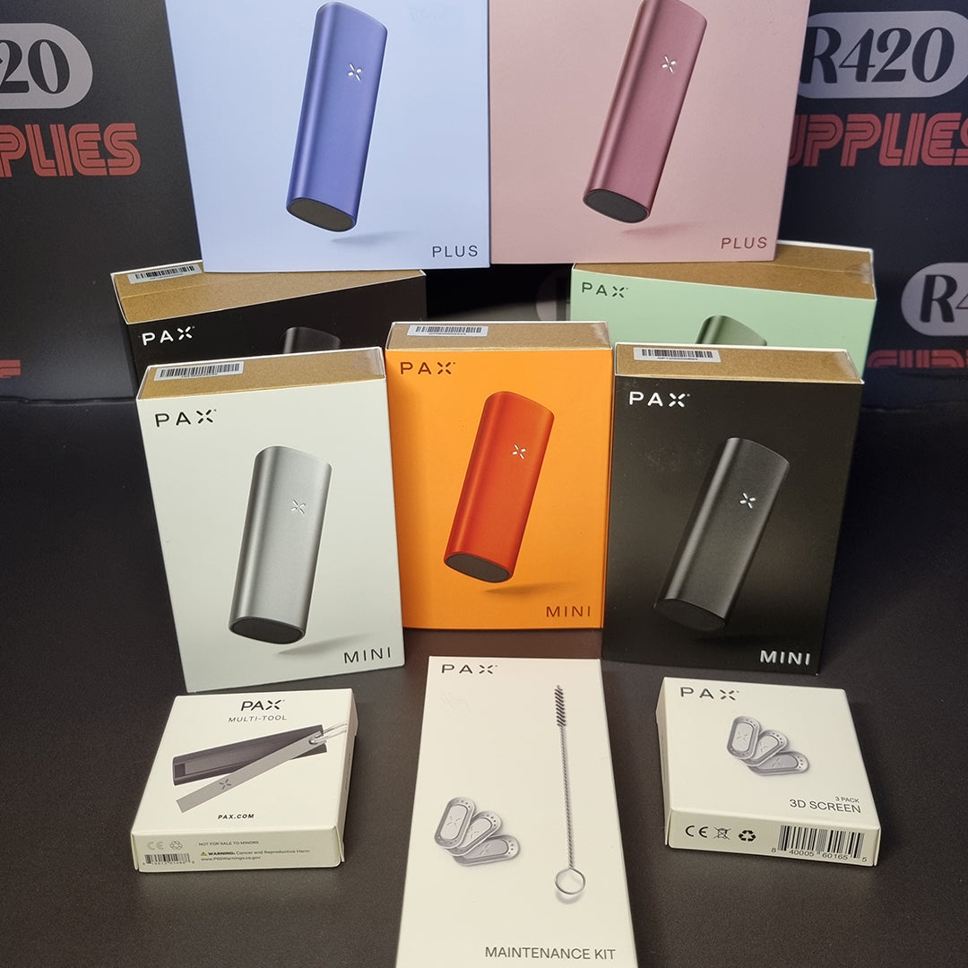 selection of PAX vaporizers