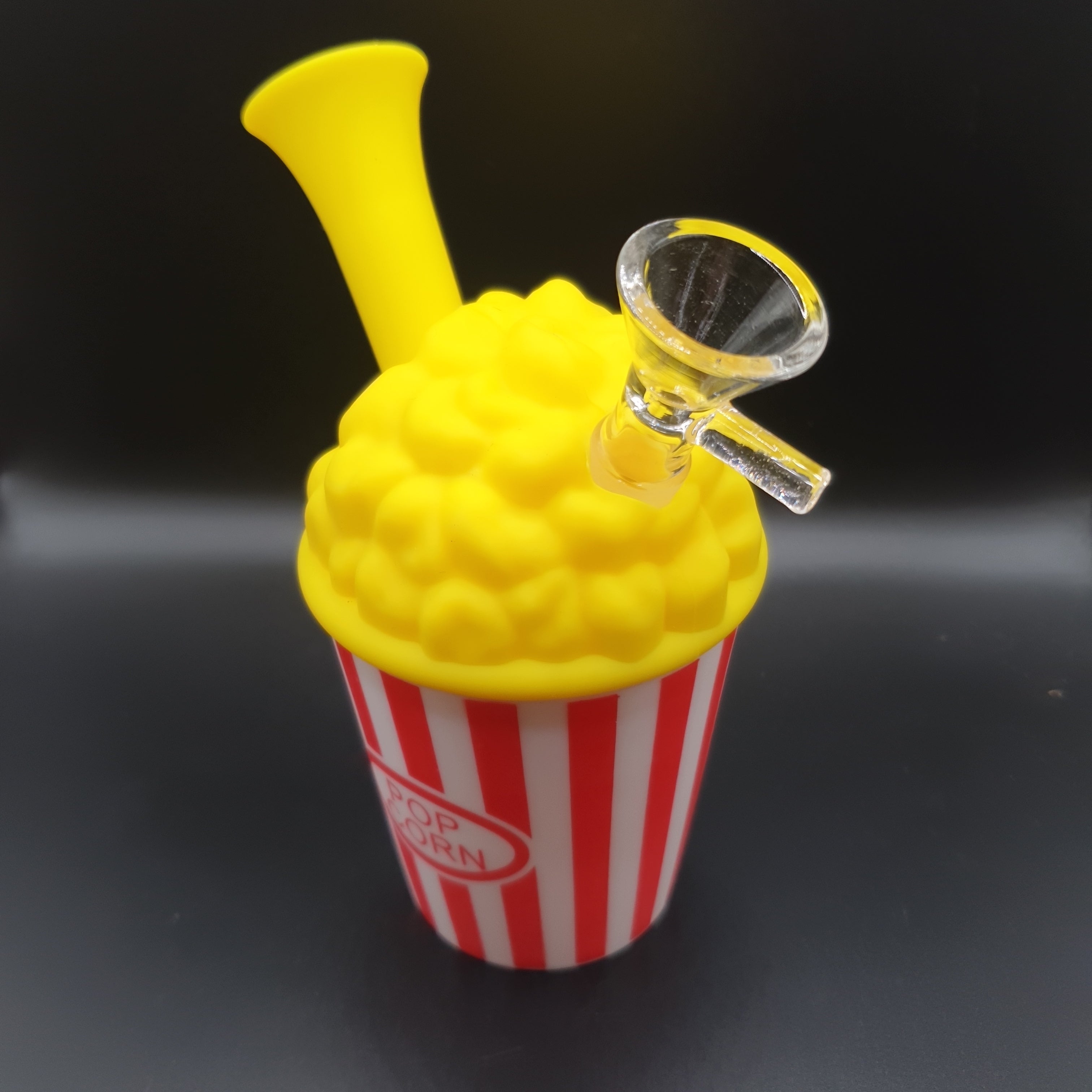 Popcorn Bowl Silicone Bong - 160mm