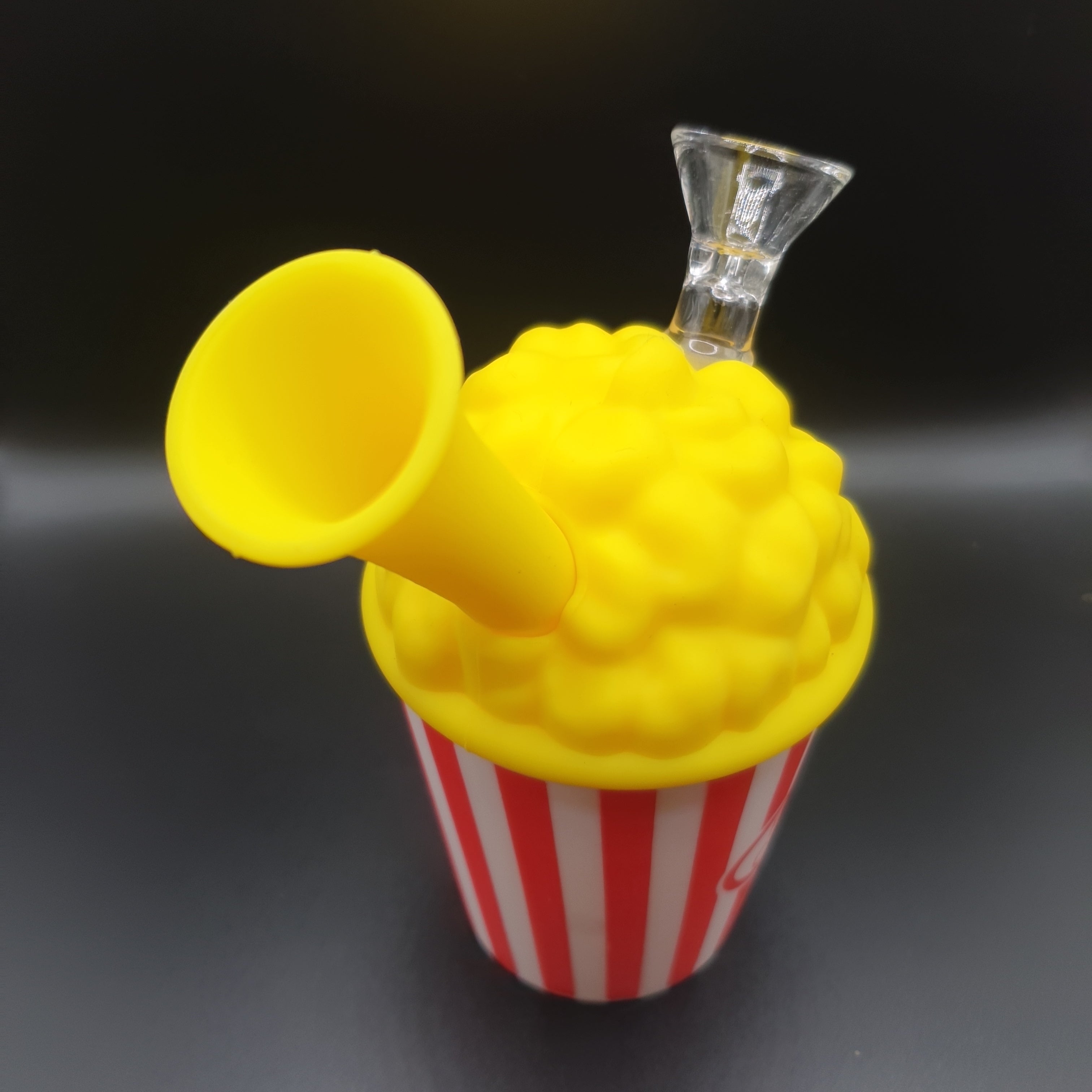 Popcorn Bowl Silicone Bong - 160mm