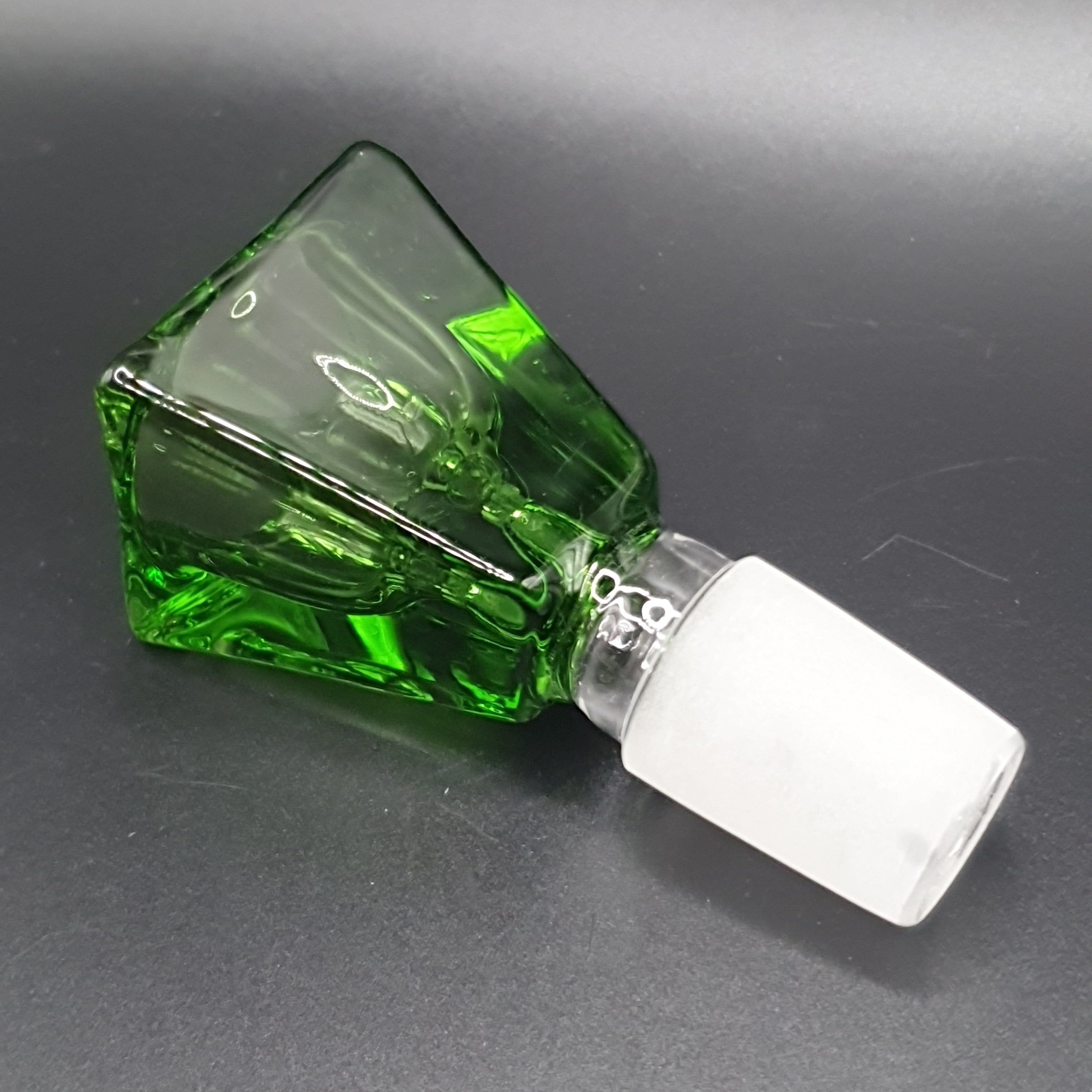 Green Cube Bowl - 18mm Male