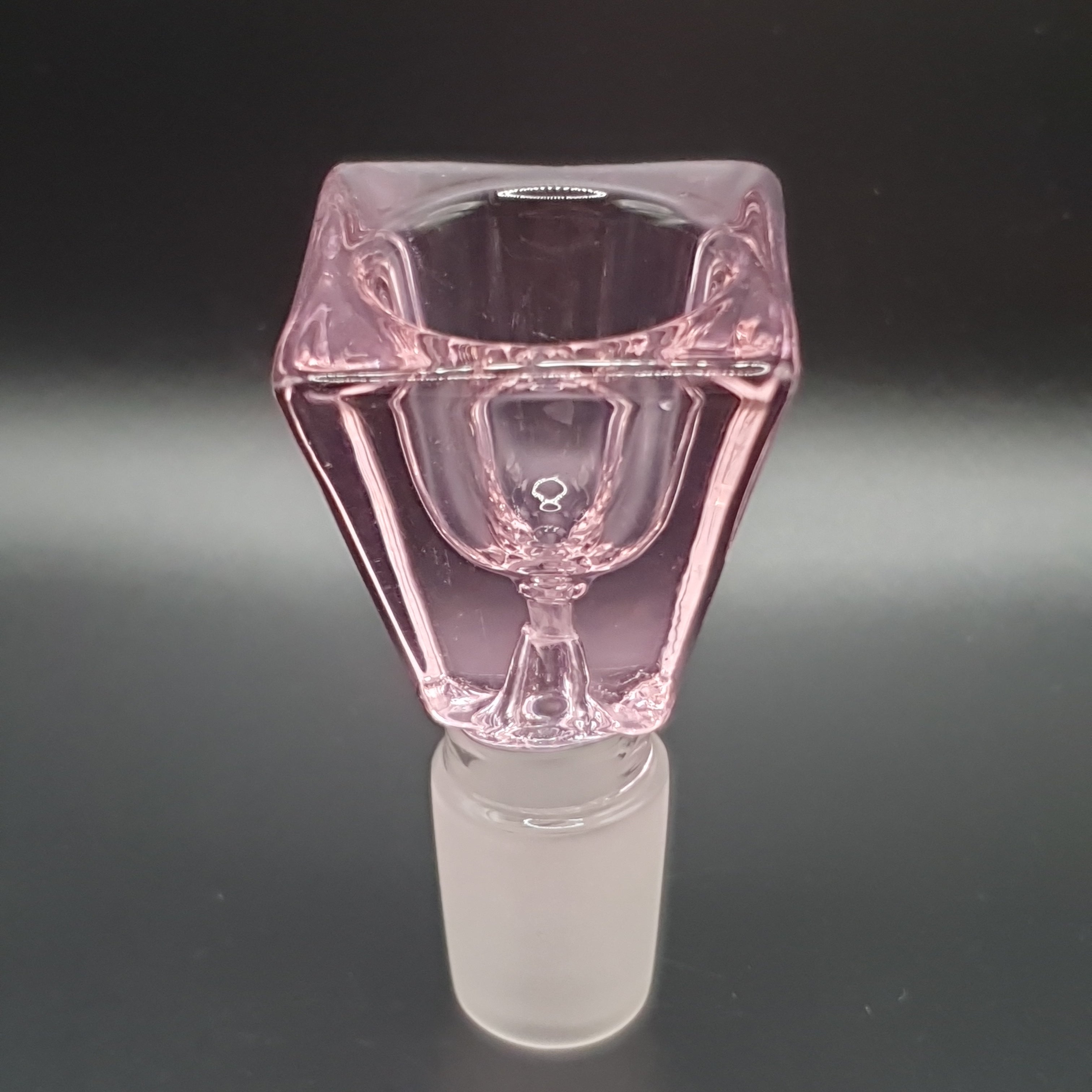 Pink Cube Bowl - 18mm Male