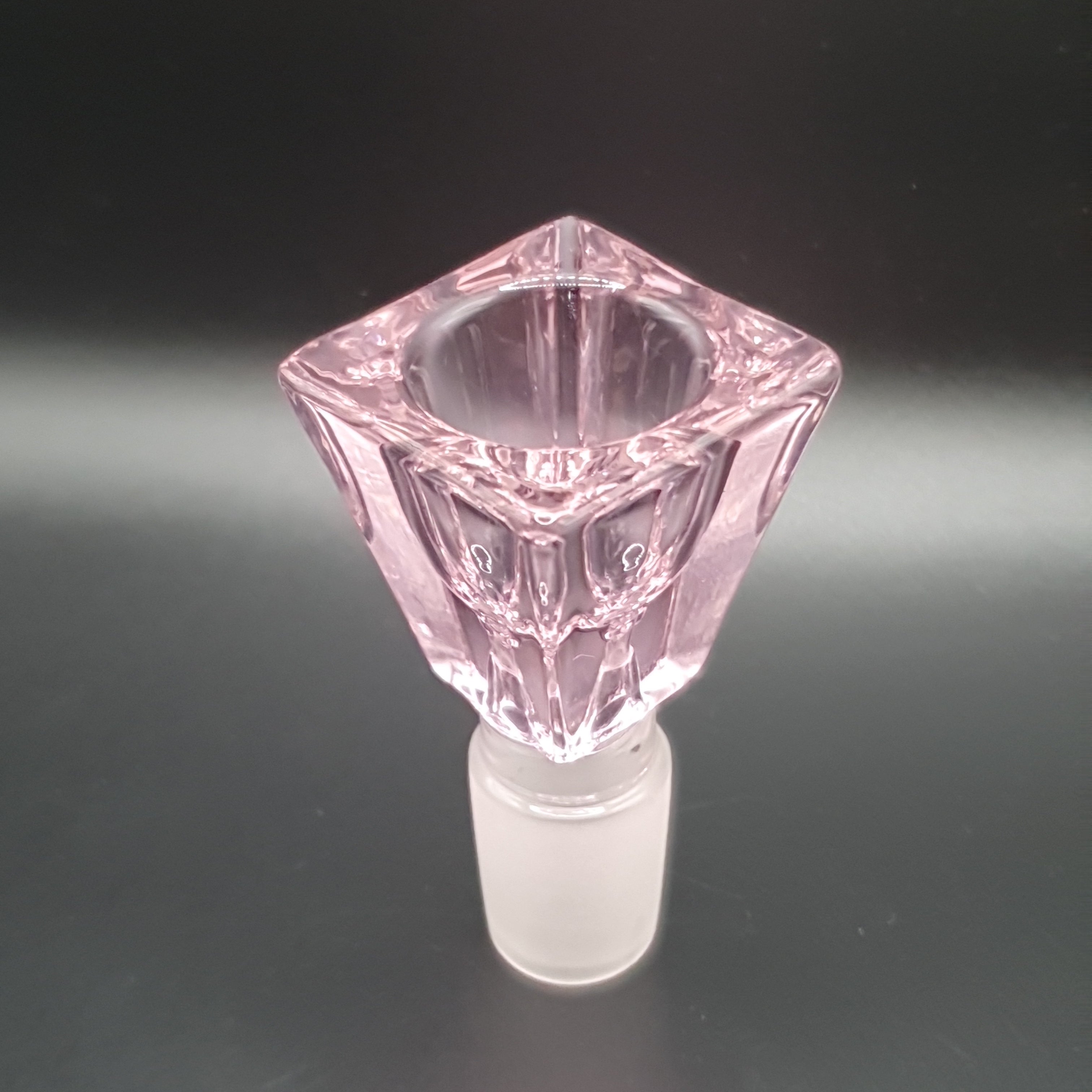 Pink Cube Bowl - 18mm Male