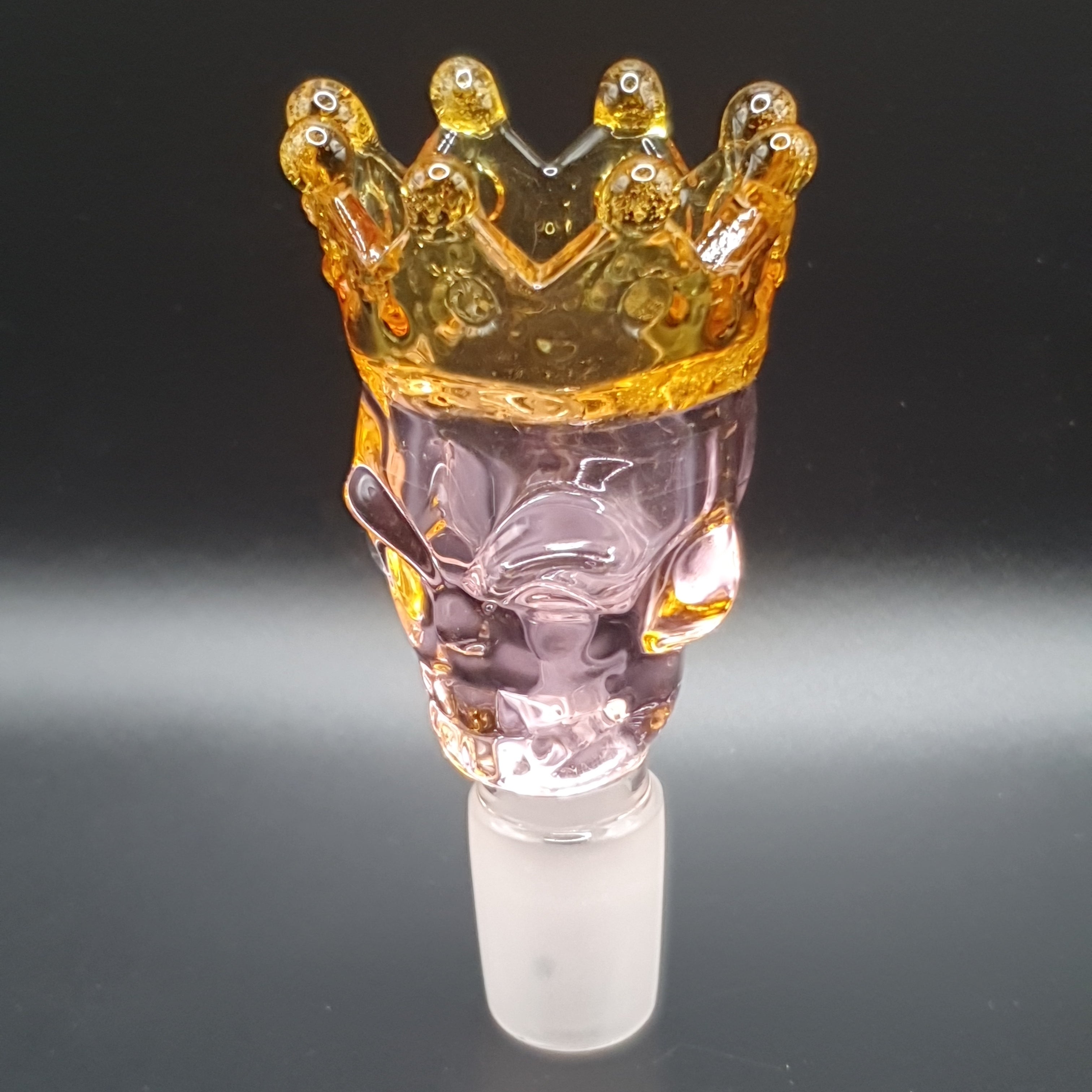 Pink Skull Crown Bowl - 18mm Male