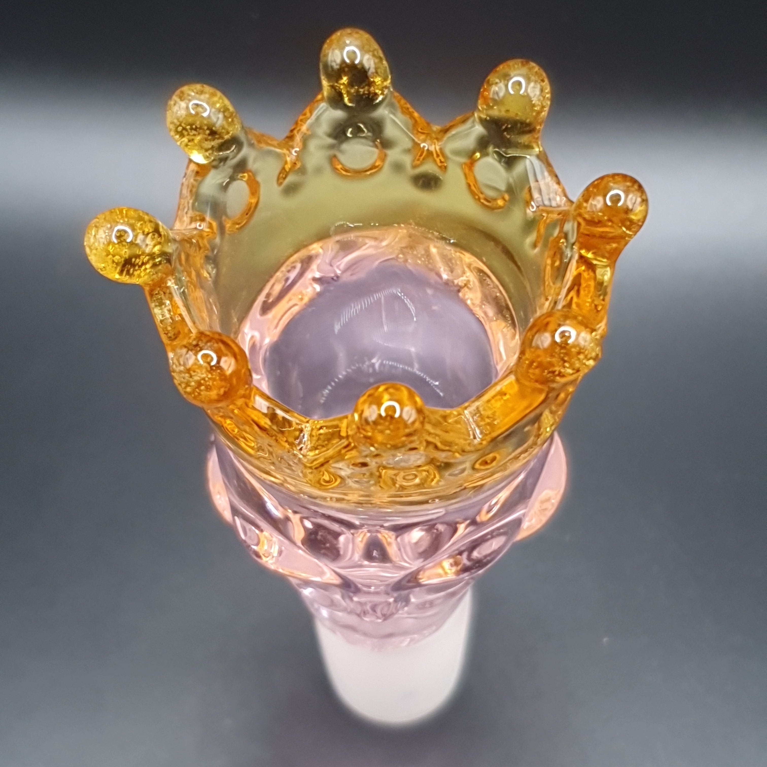 Pink Skull Crown Bowl - 18mm Male