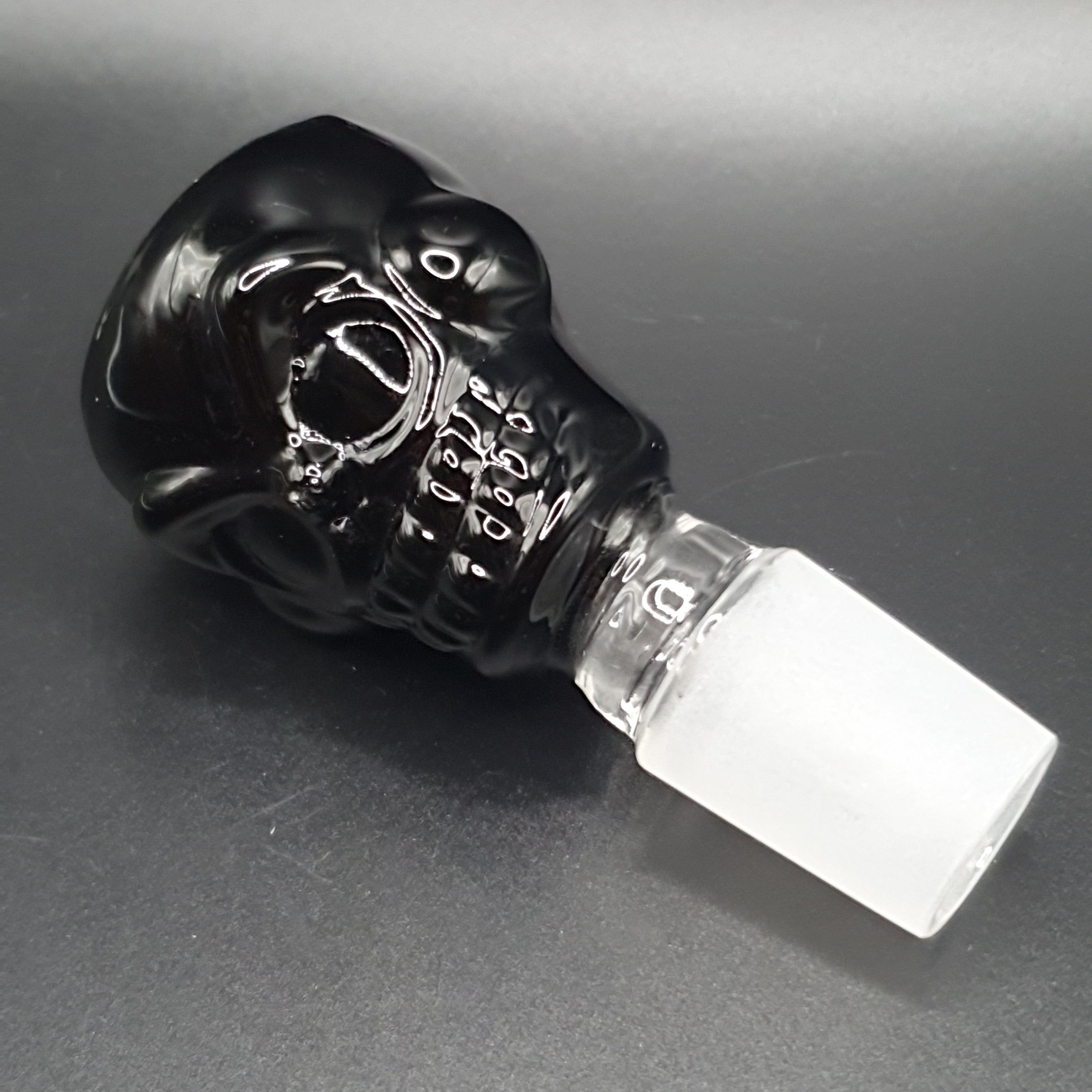 Black Skull Bowl - 18mm Male