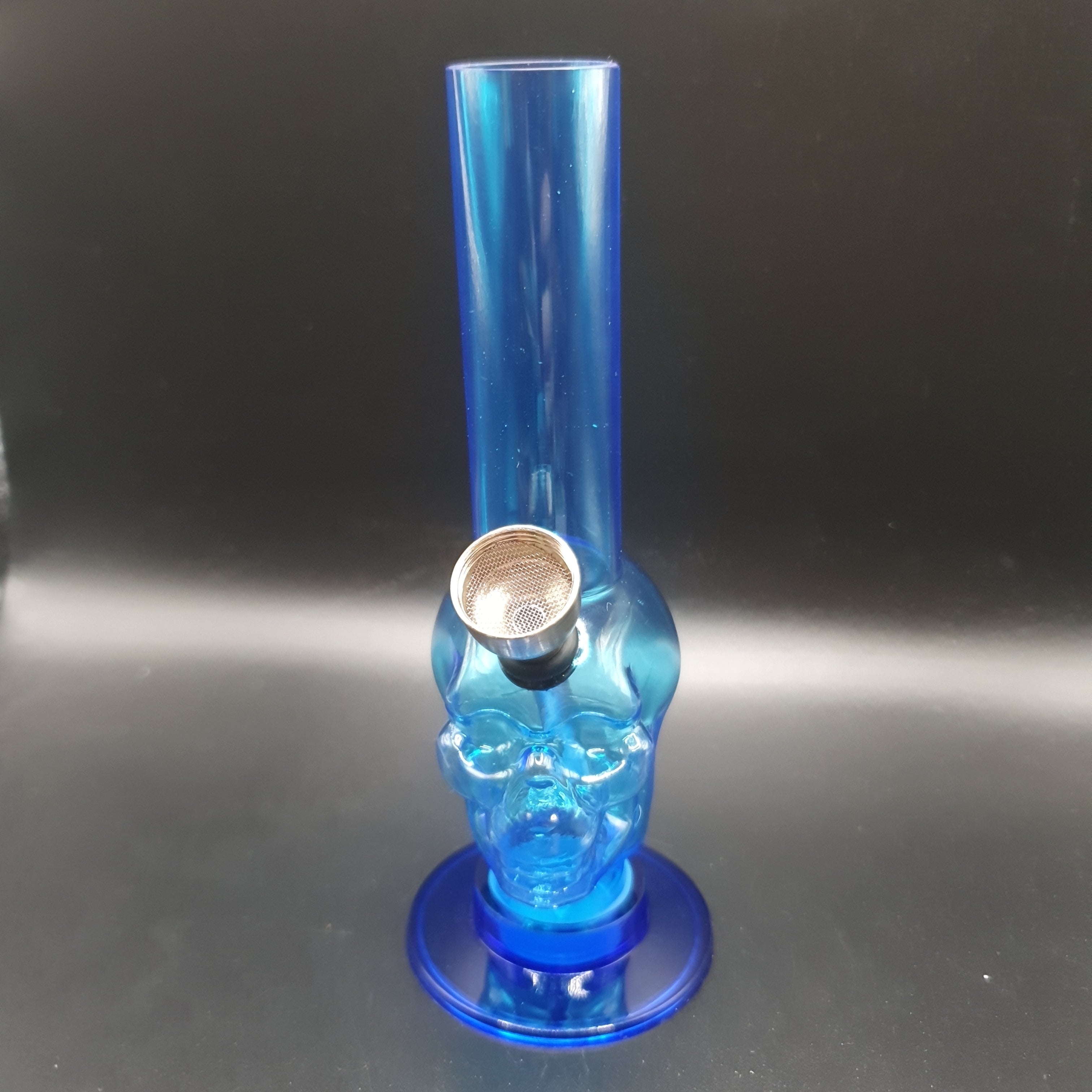 Plastic Mini Skull Bong - Mixed Colours