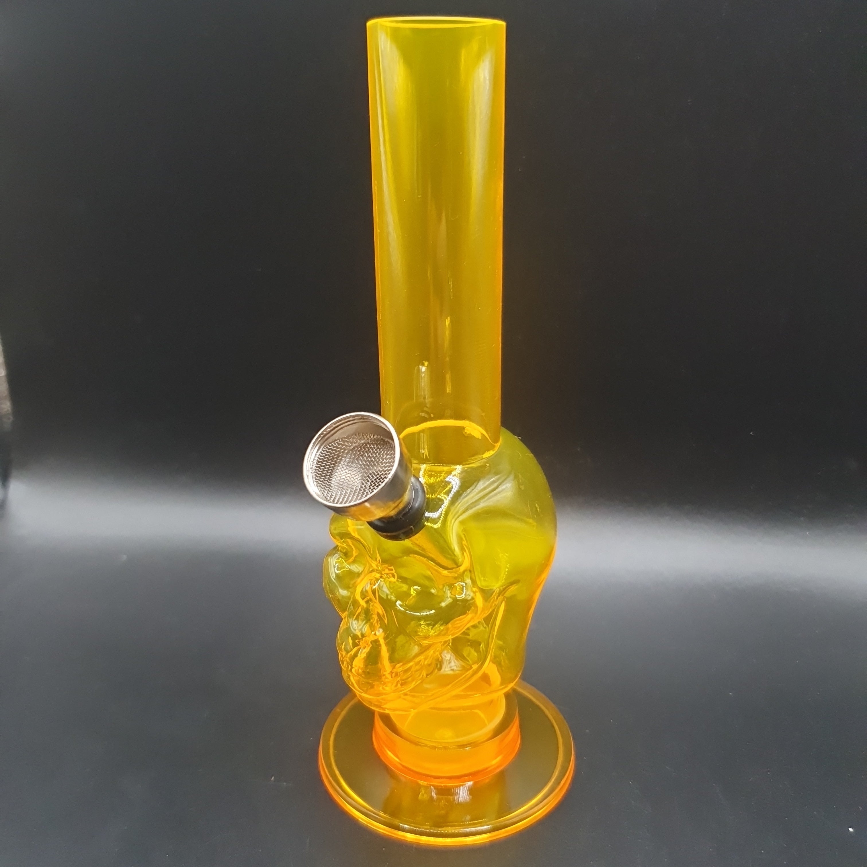 Plastic Mini Skull Bong - Mixed Colours