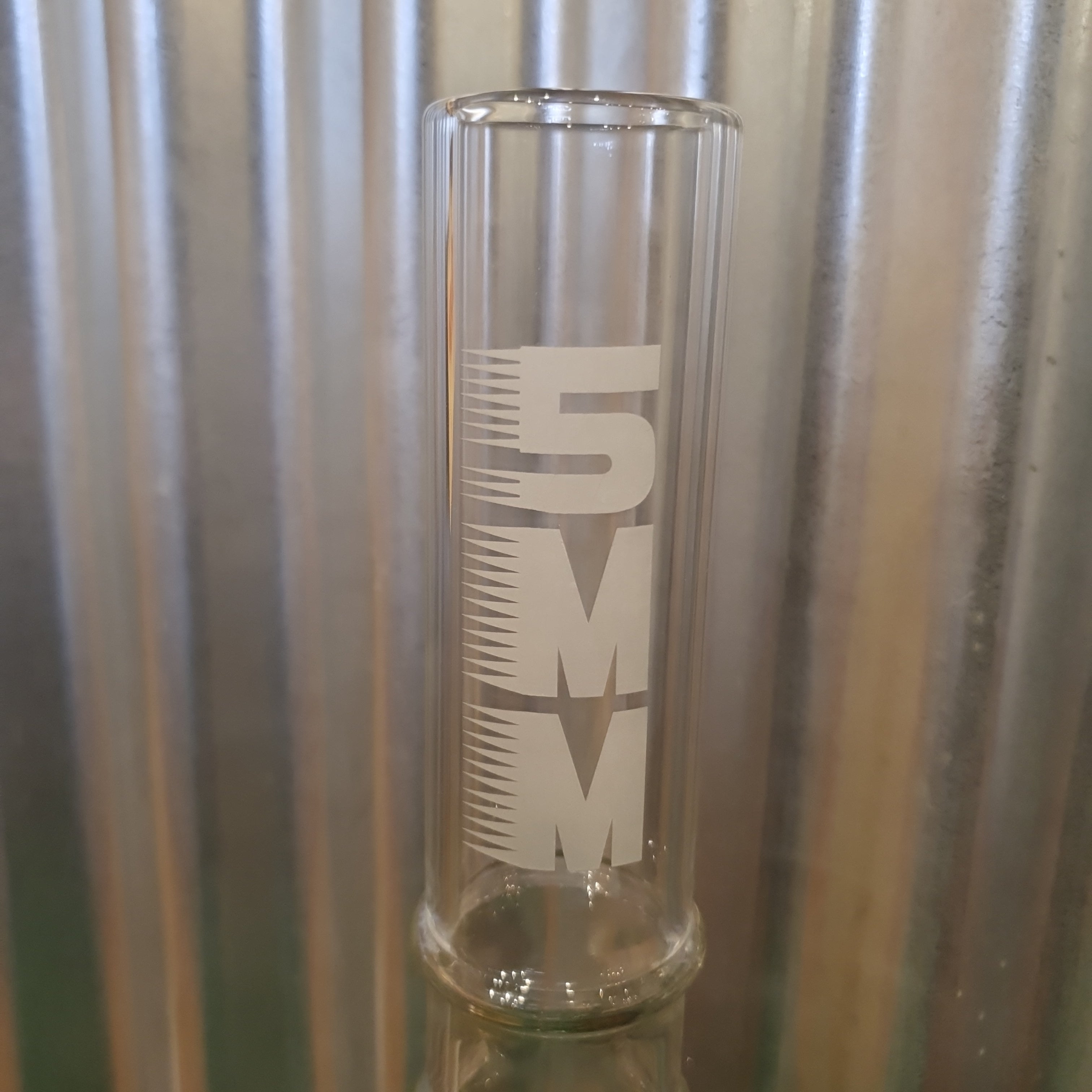 5mm Glass Bong   - 49cm