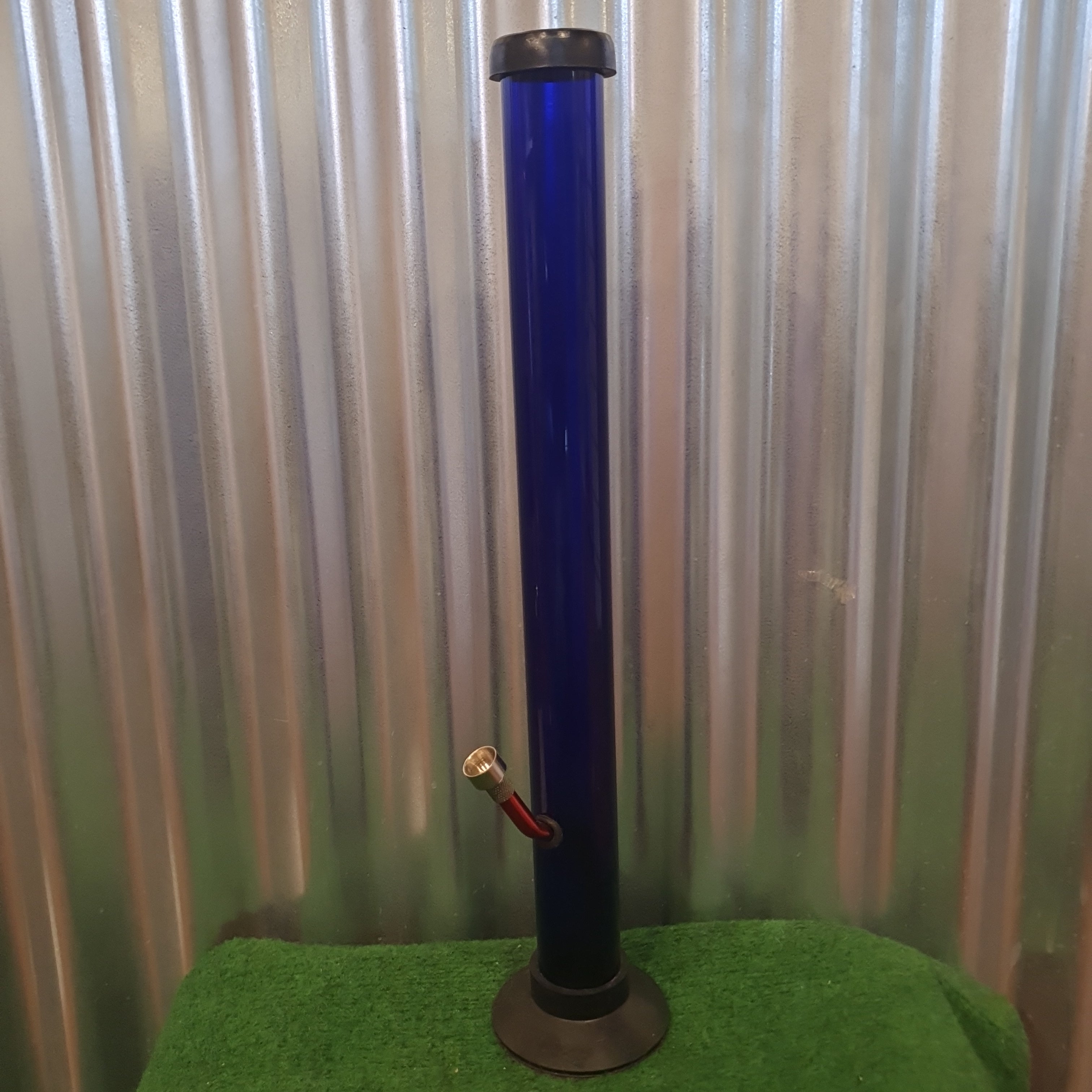 Large Plastic Bong - 48cm - Blue