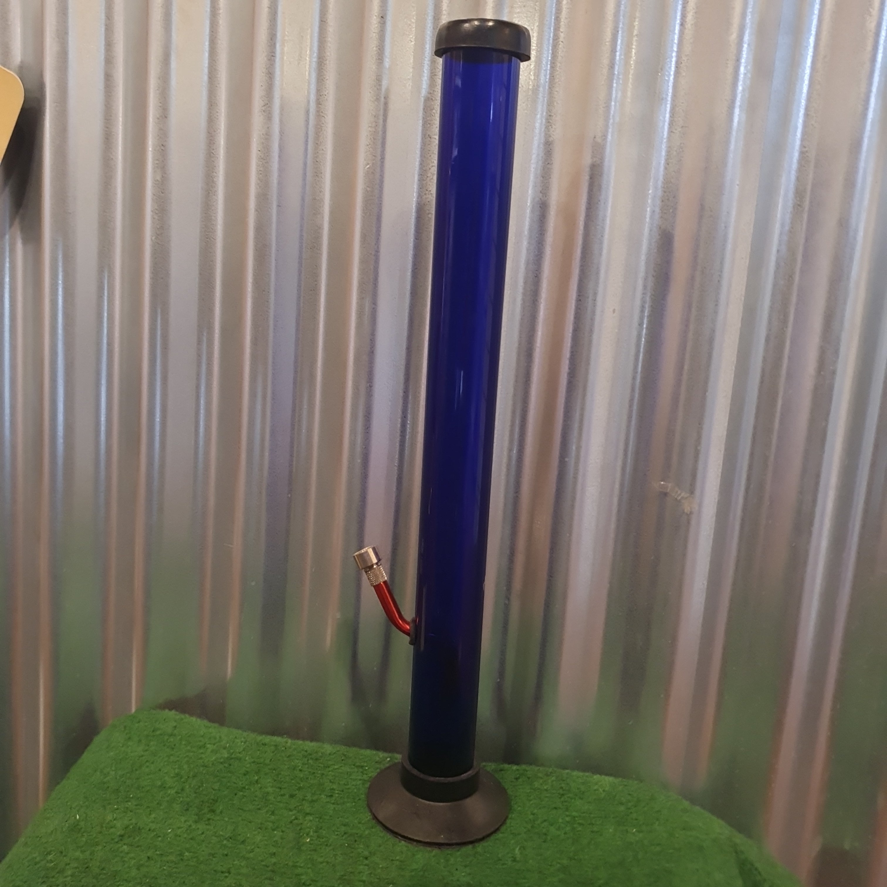 Large Plastic Bong - 48cm - Blue