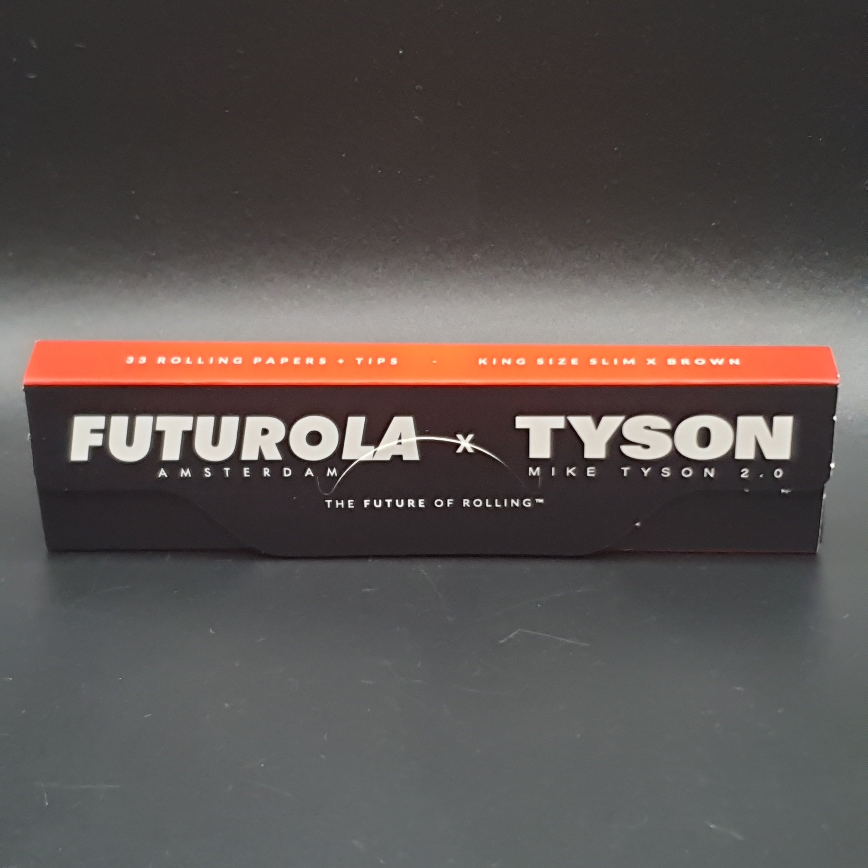 Tyson Papers x Futurola - Kingsize Slim + Tips (33 leaves)