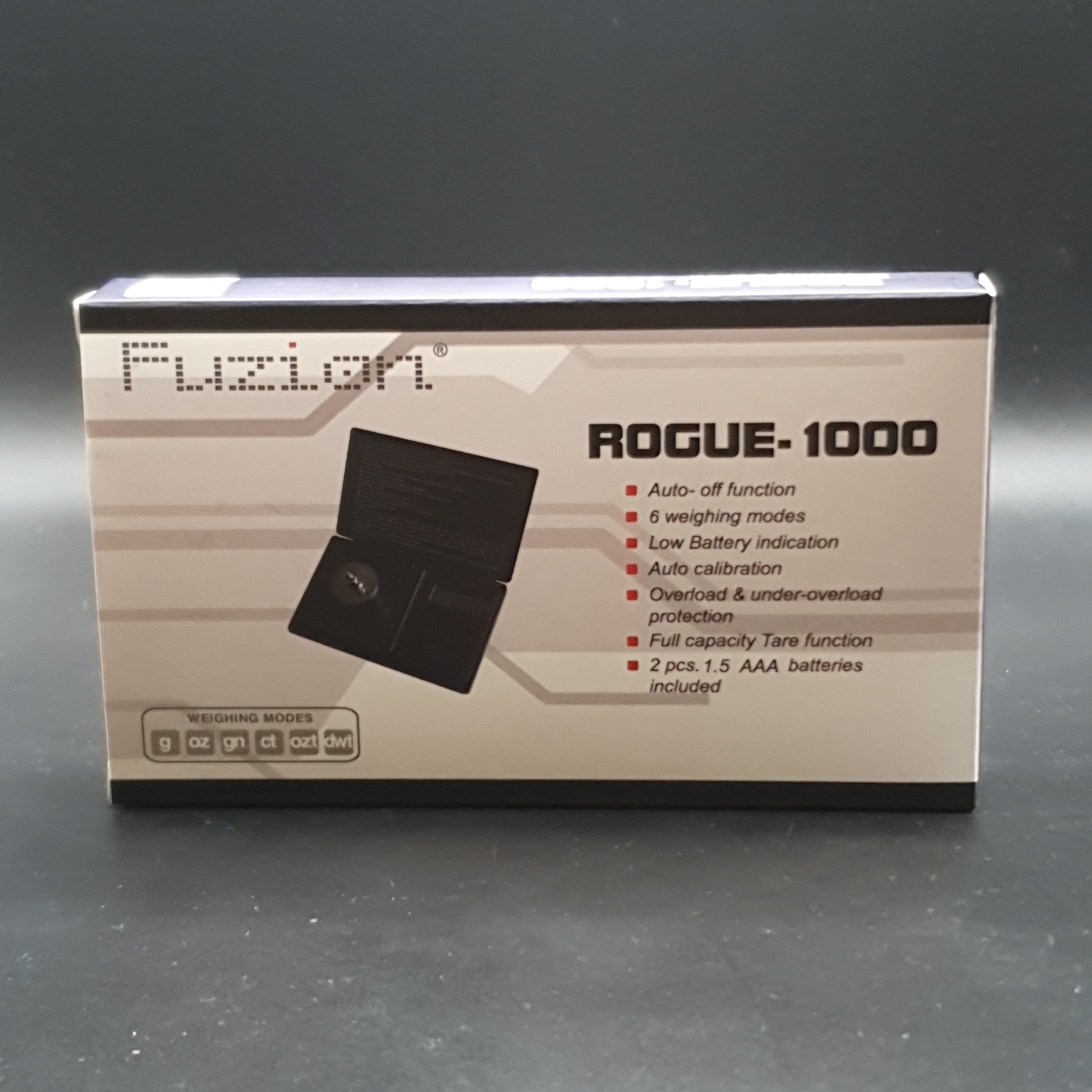 Fuzion RX1000 Digital Scales -  1000g x 0.1g