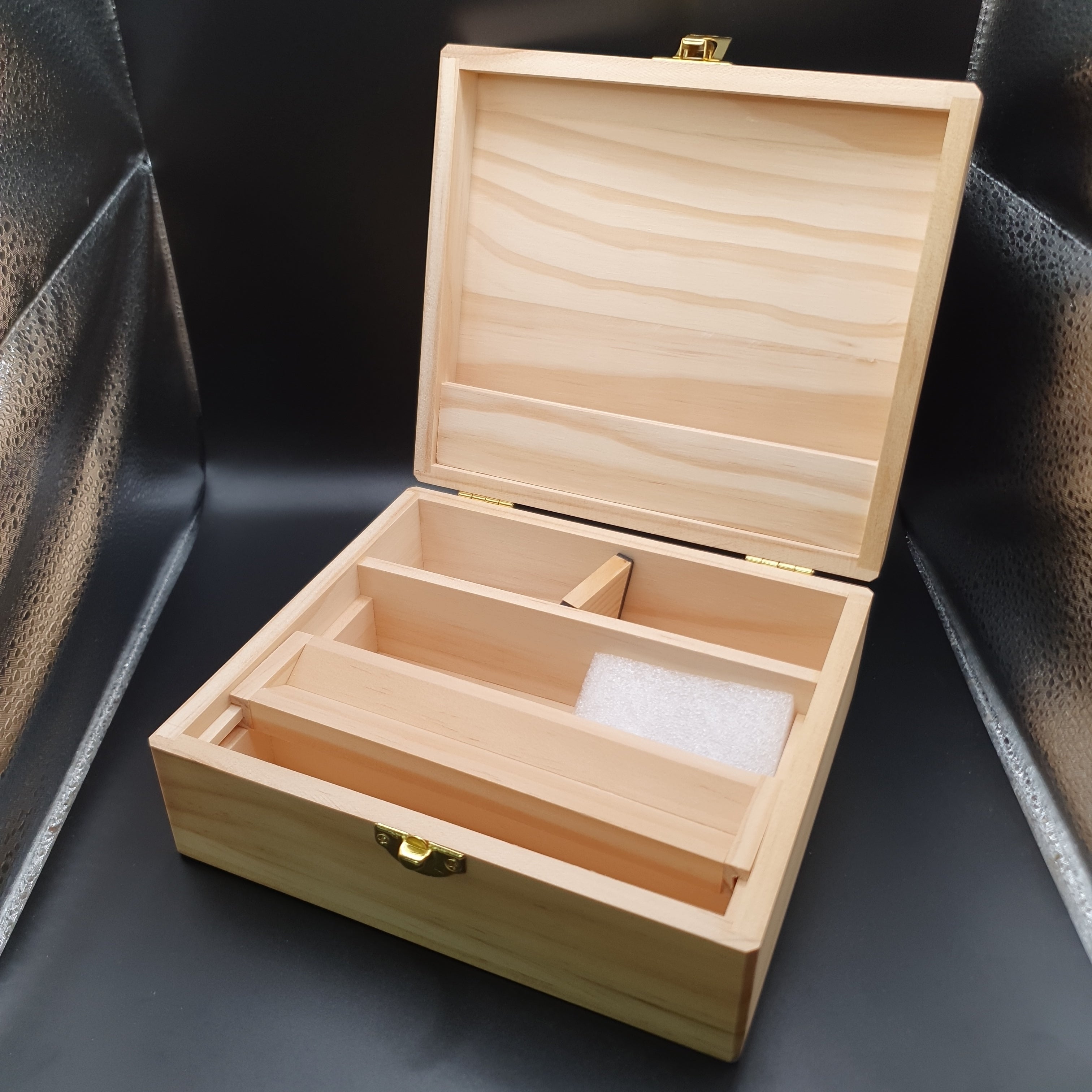 Wooden Rolling Box - Medium - Buddies