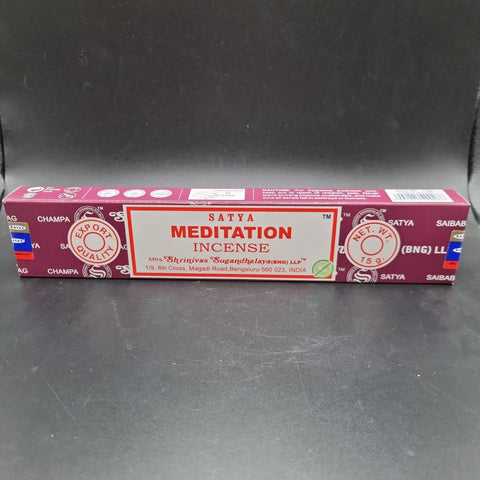 Satya Incense Sticks - Meditation