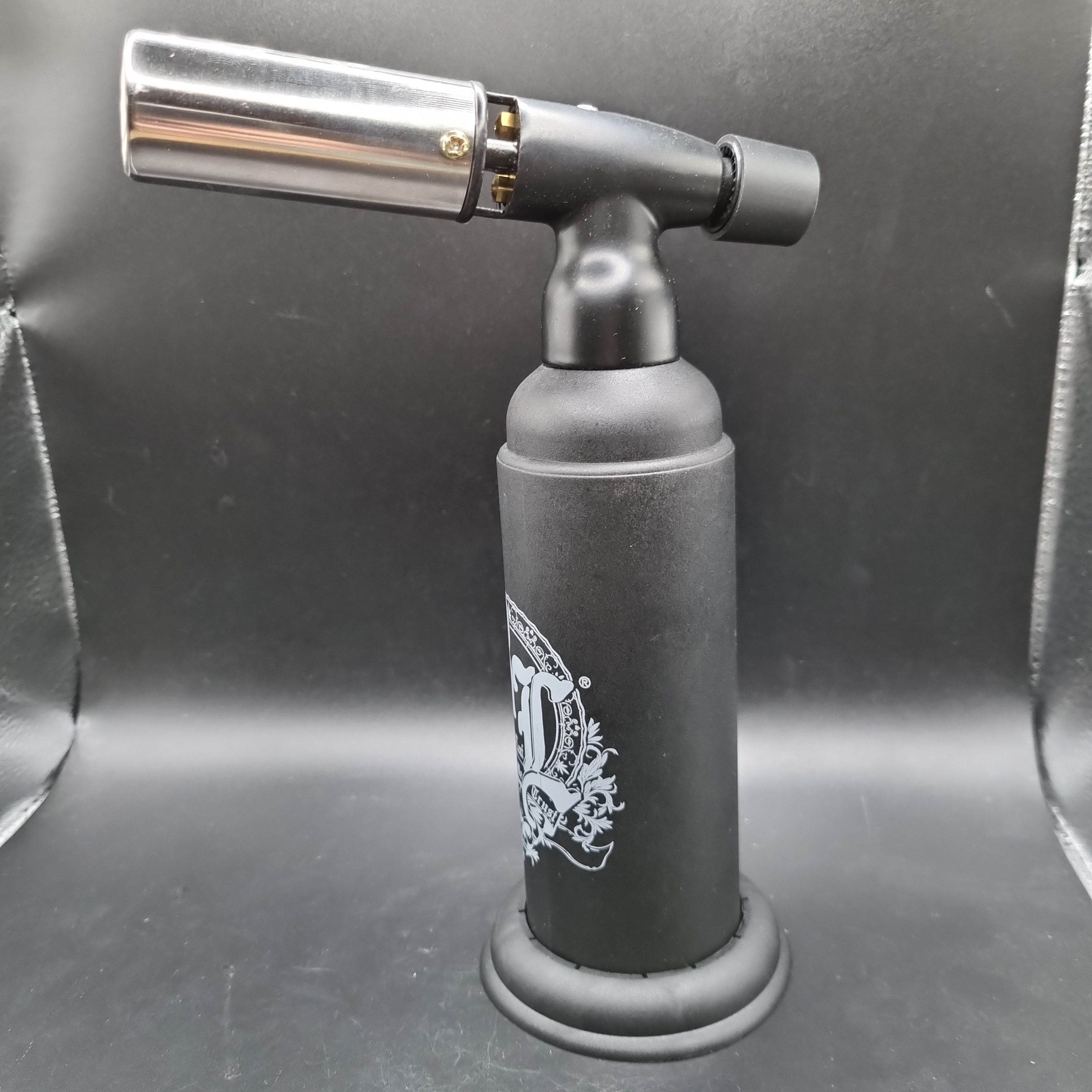 Butane Torch - Twin Flame - Black