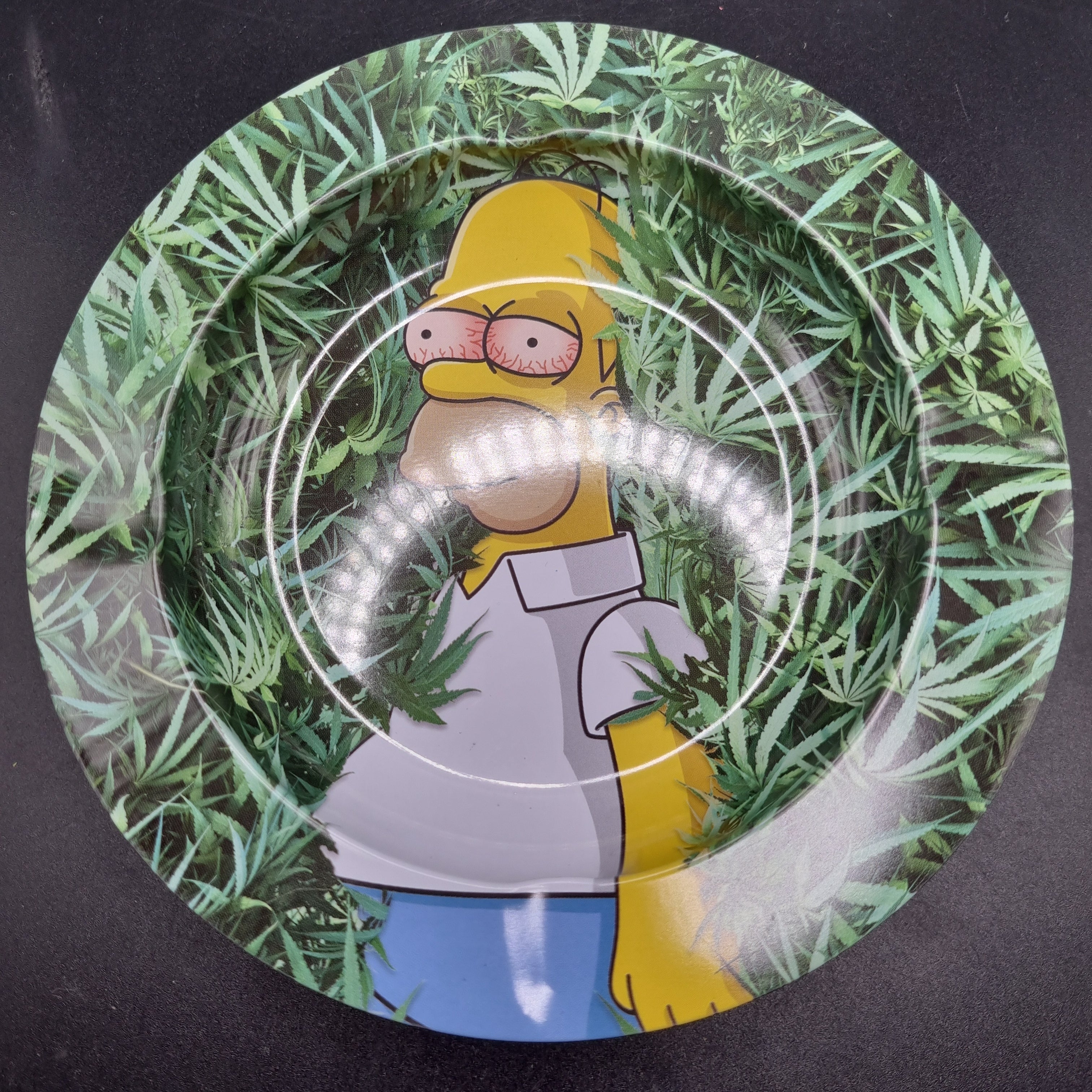 Stoned Homer  - Metal Ashtray