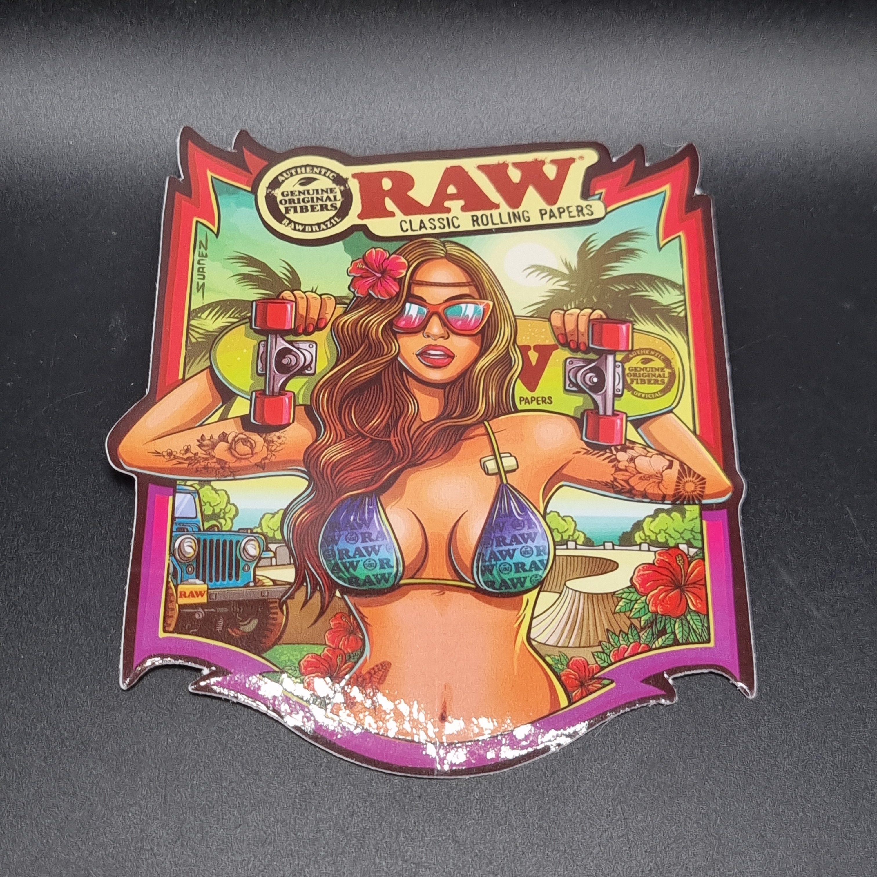 RAW Sticker Style 10  - Brazil Girl