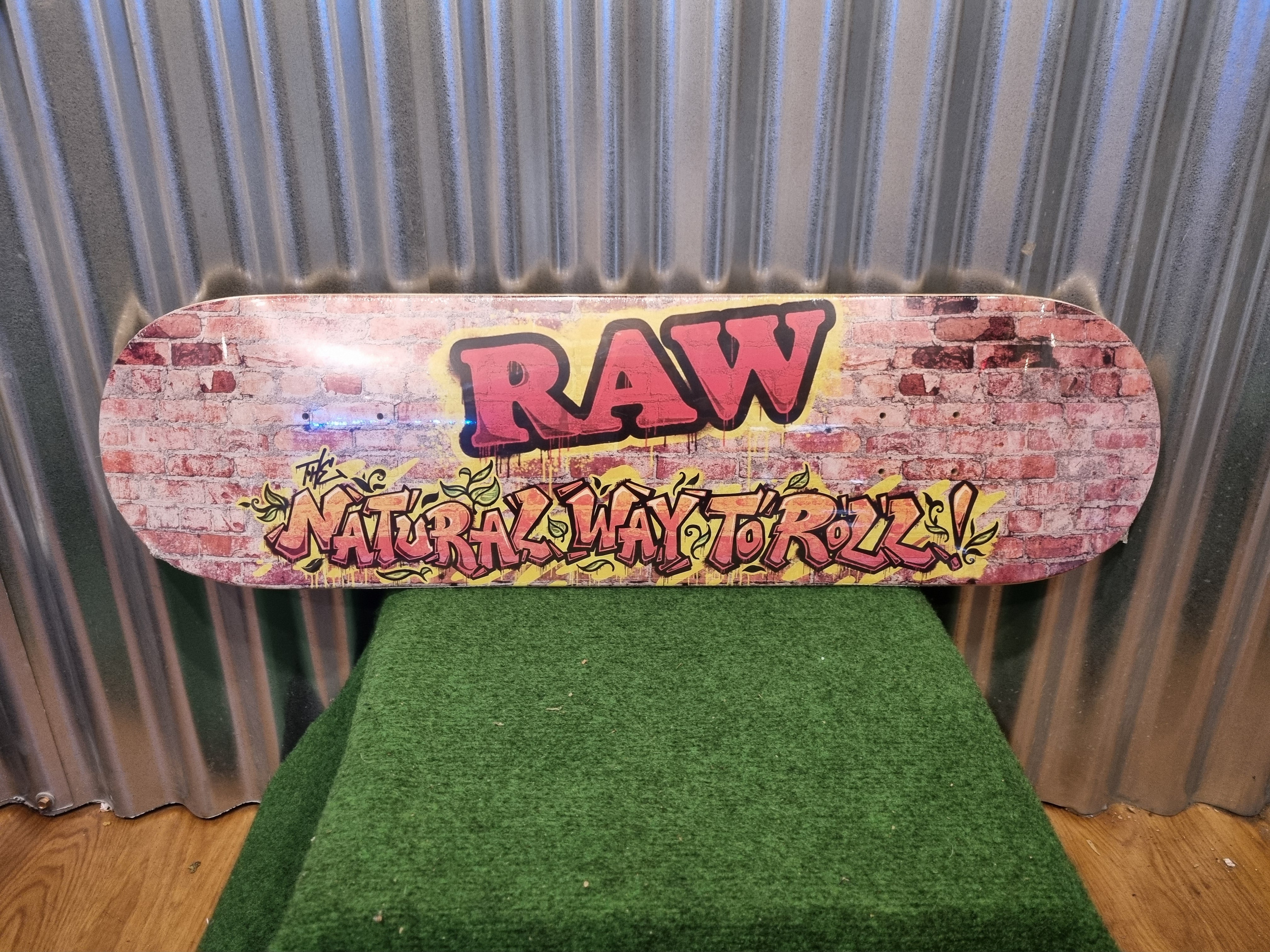 RAW Skate Board Deck - Classic & Bricks