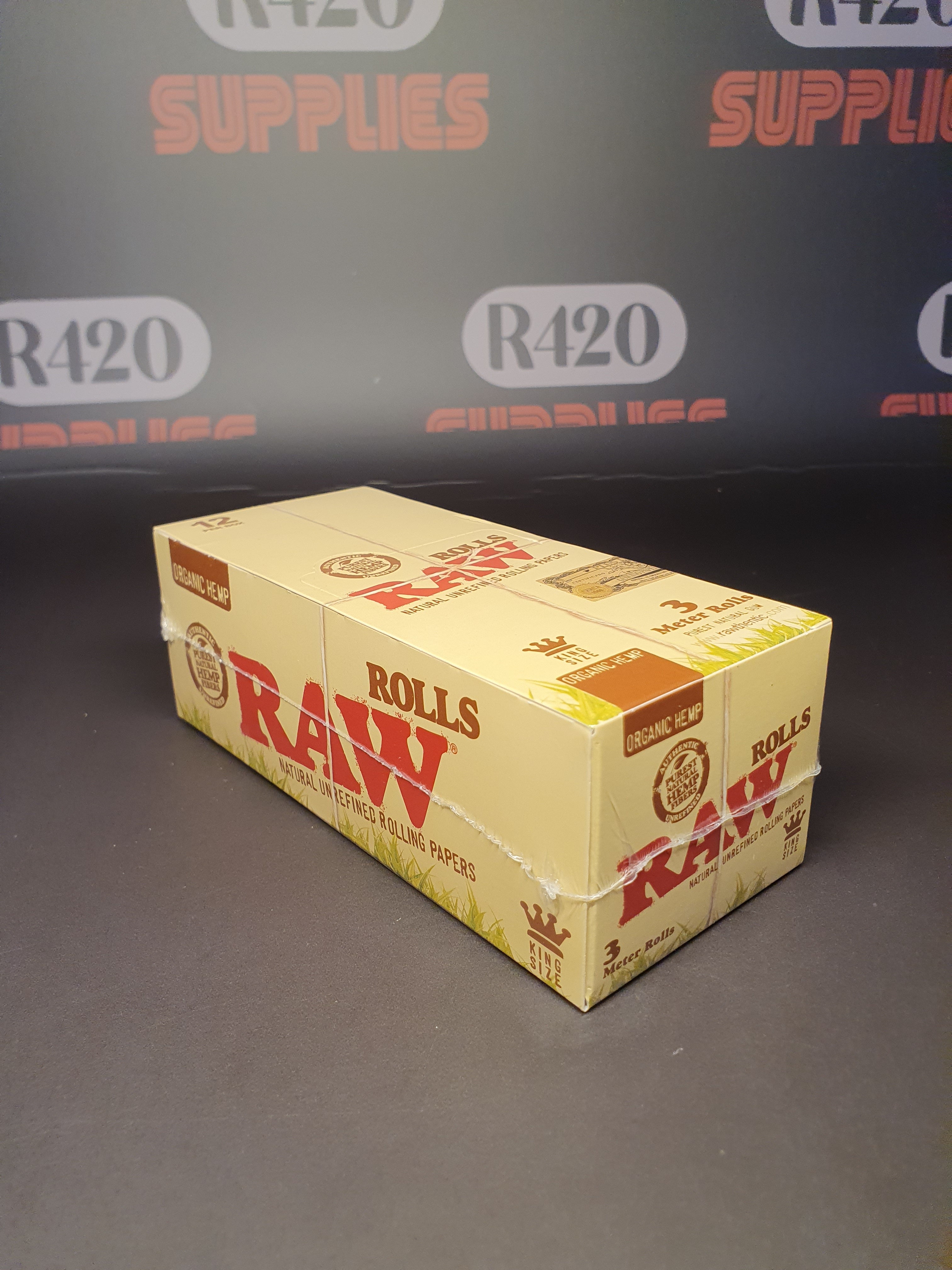 RAW Organic Kingsize Rolls - 3 Meter