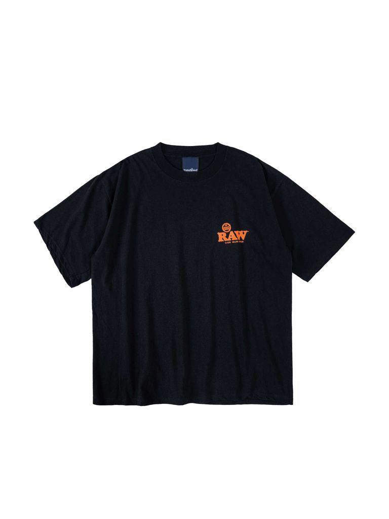 RAW x Interbreed Slow Burn T-Shirt - Black