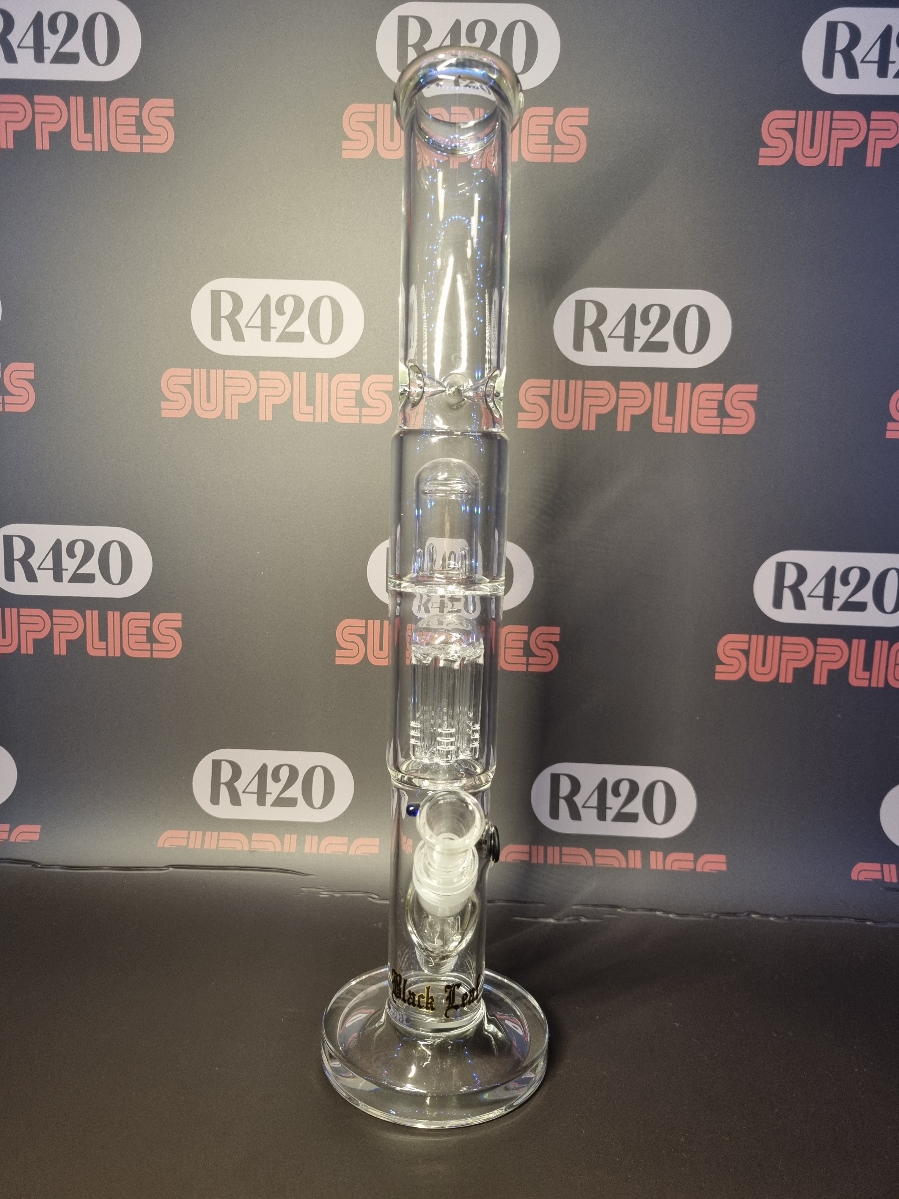 Black Leaf - Percolator Ice Bong  - H440mm