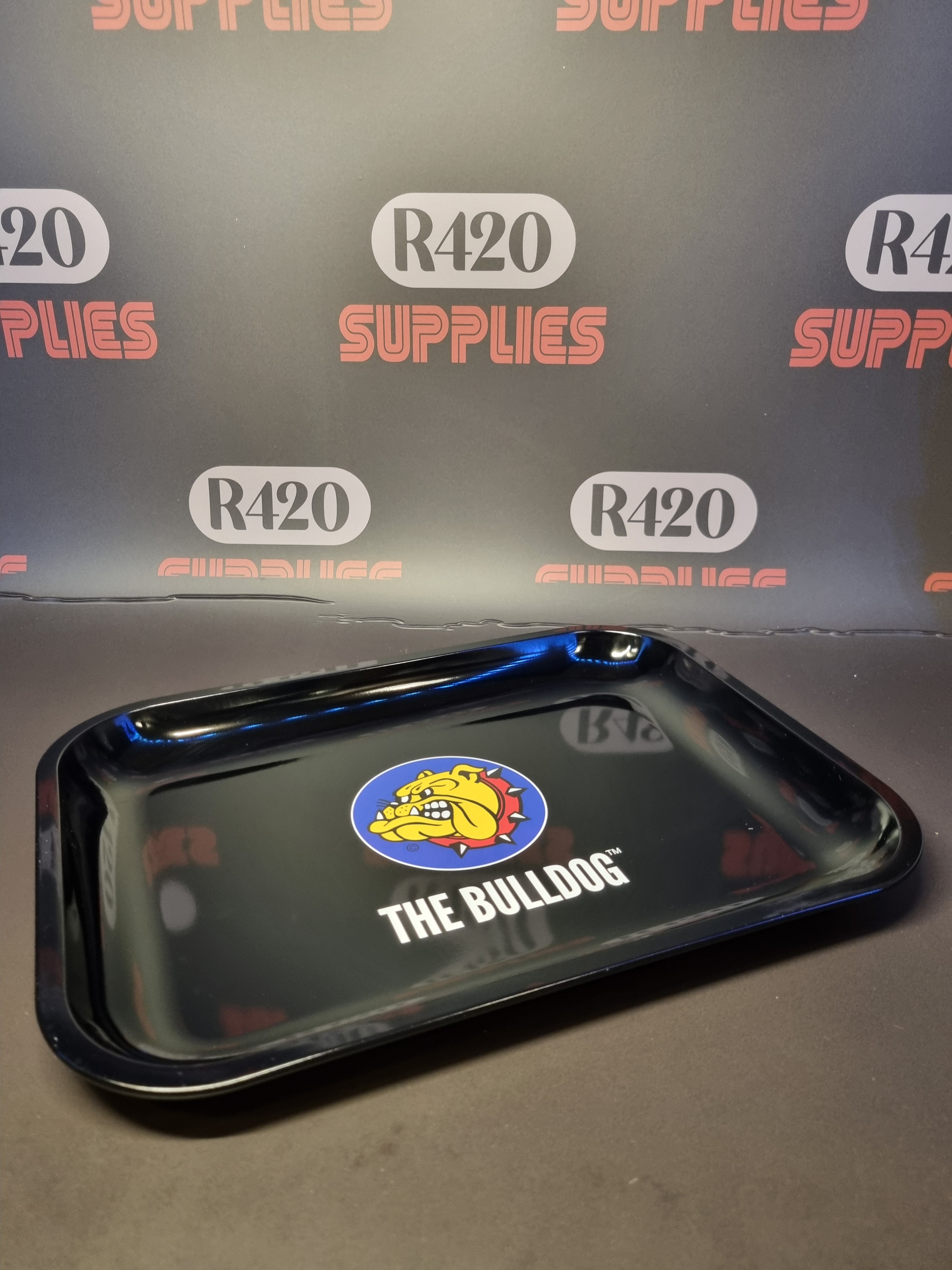 The Bulldog - Metal Rolling Tray