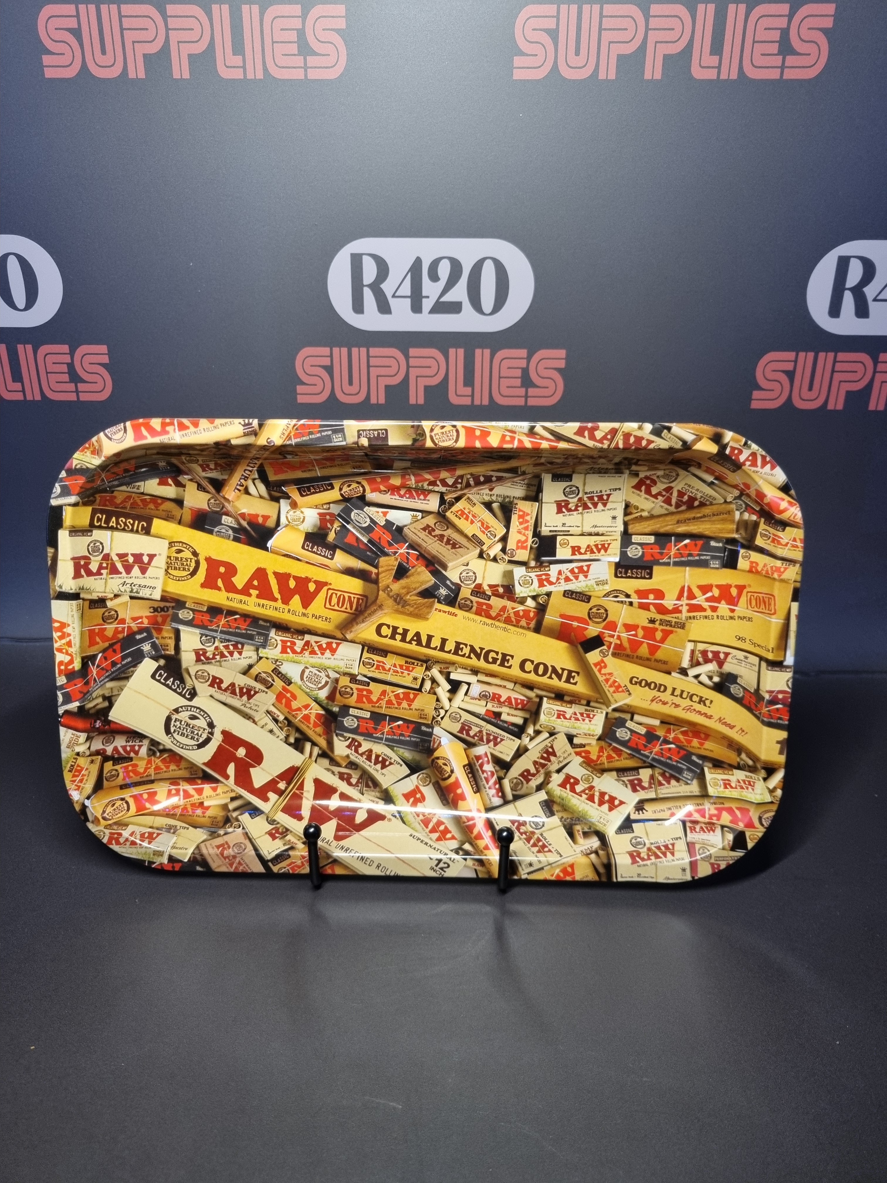 RAW Metal Rolling Tray - Mix - Small