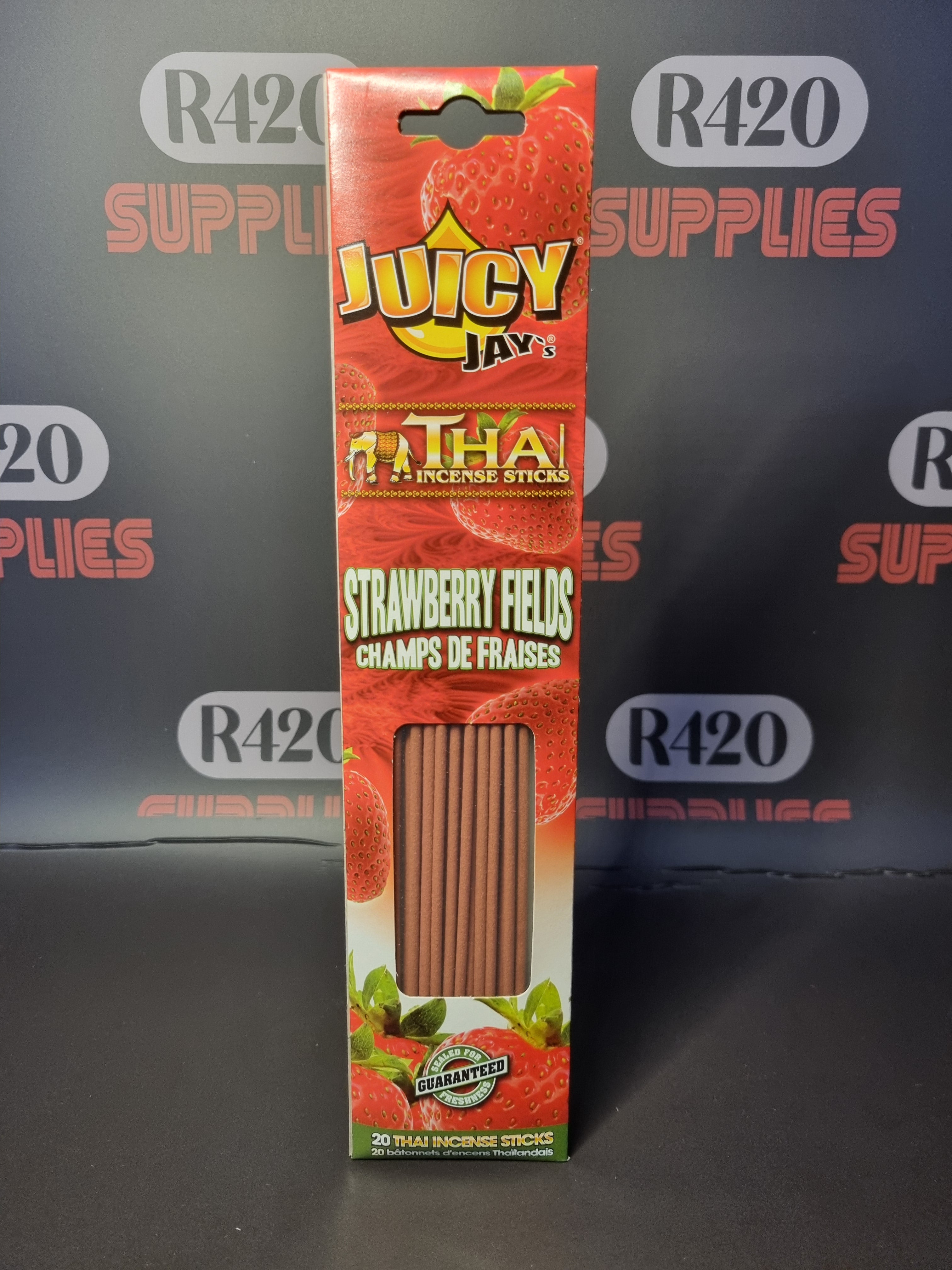 Juicy Jay's Thai Incense Sticks - Strawberry Fields