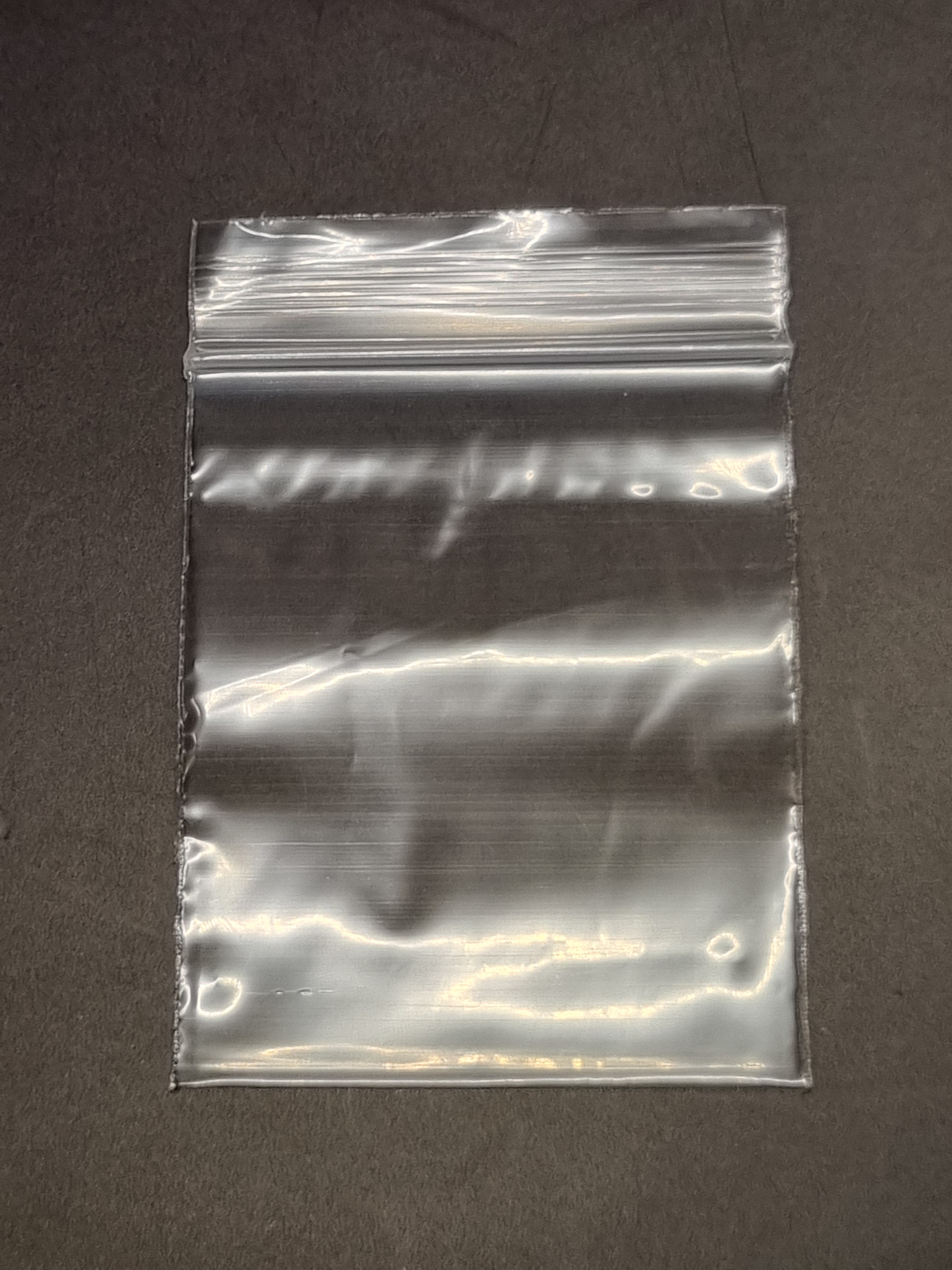 Ziplock Bag - Clear - 55x65mm - 50ù Strong (100)