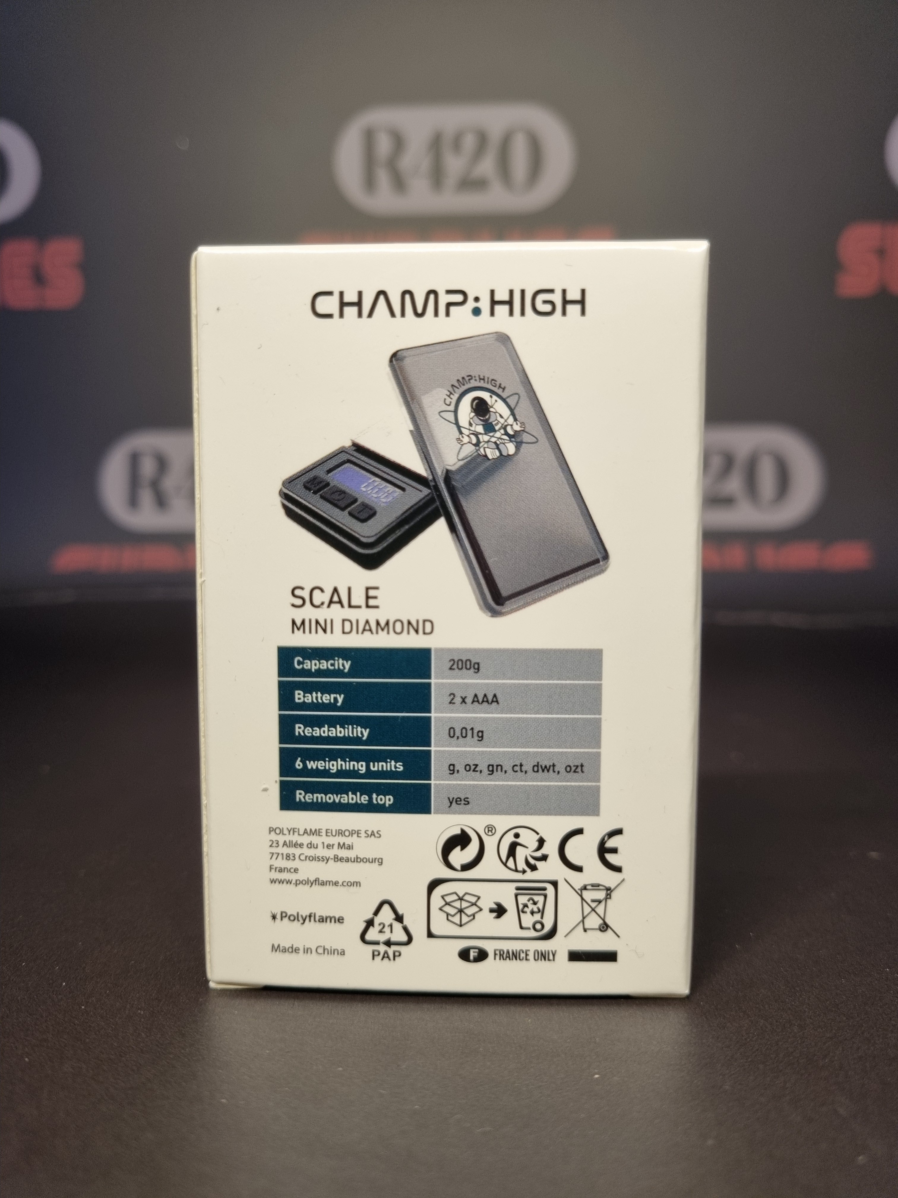 Champ High Digital Scales - Mini Diamond