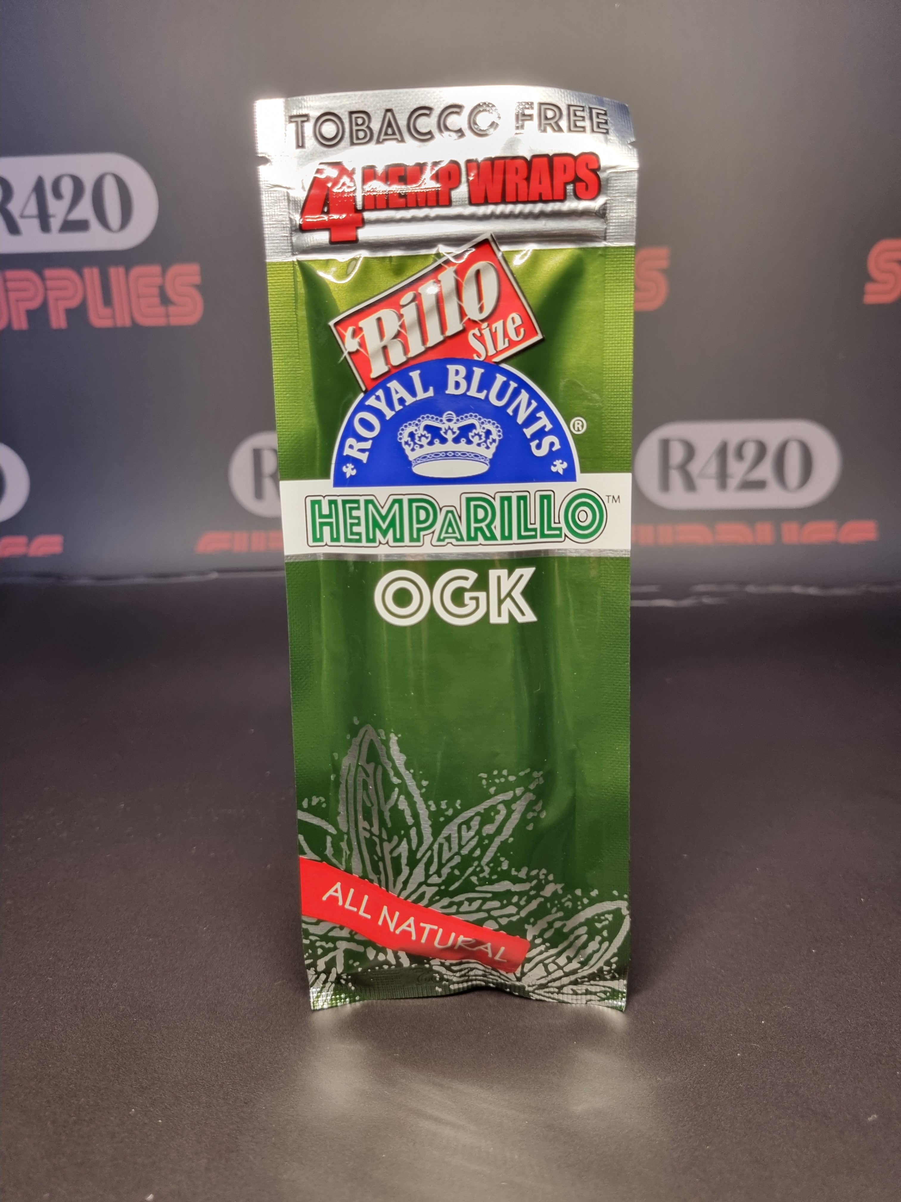 Hemparillo 4 Pack Hemp Blunts - OGK