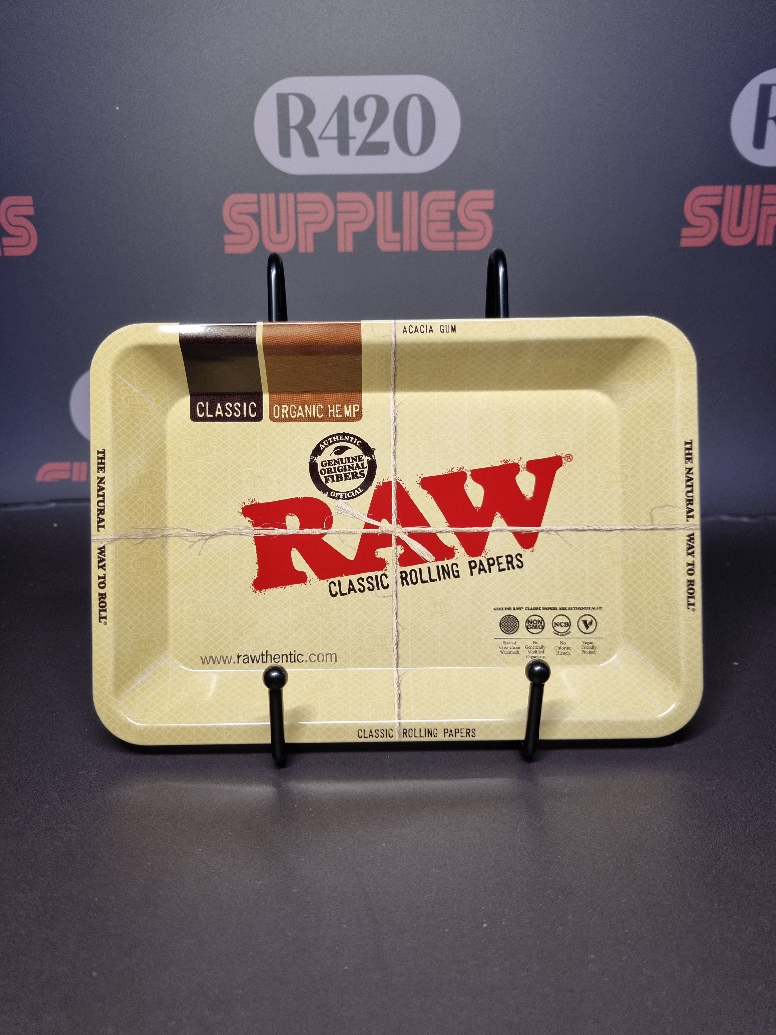 RAW Metal Rolling Tray - Classic - Mini