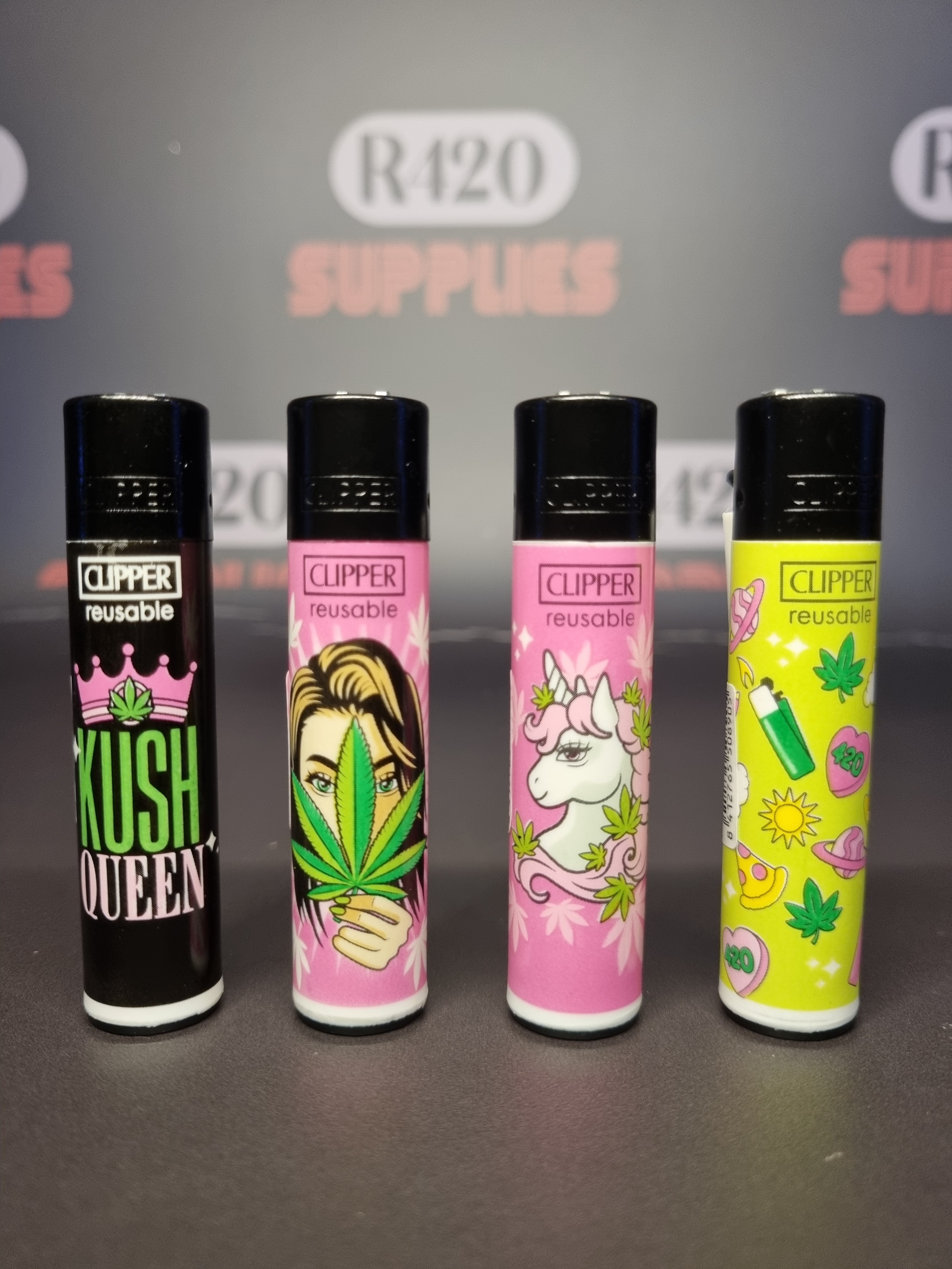 Clipper Lighter - 420 Girly