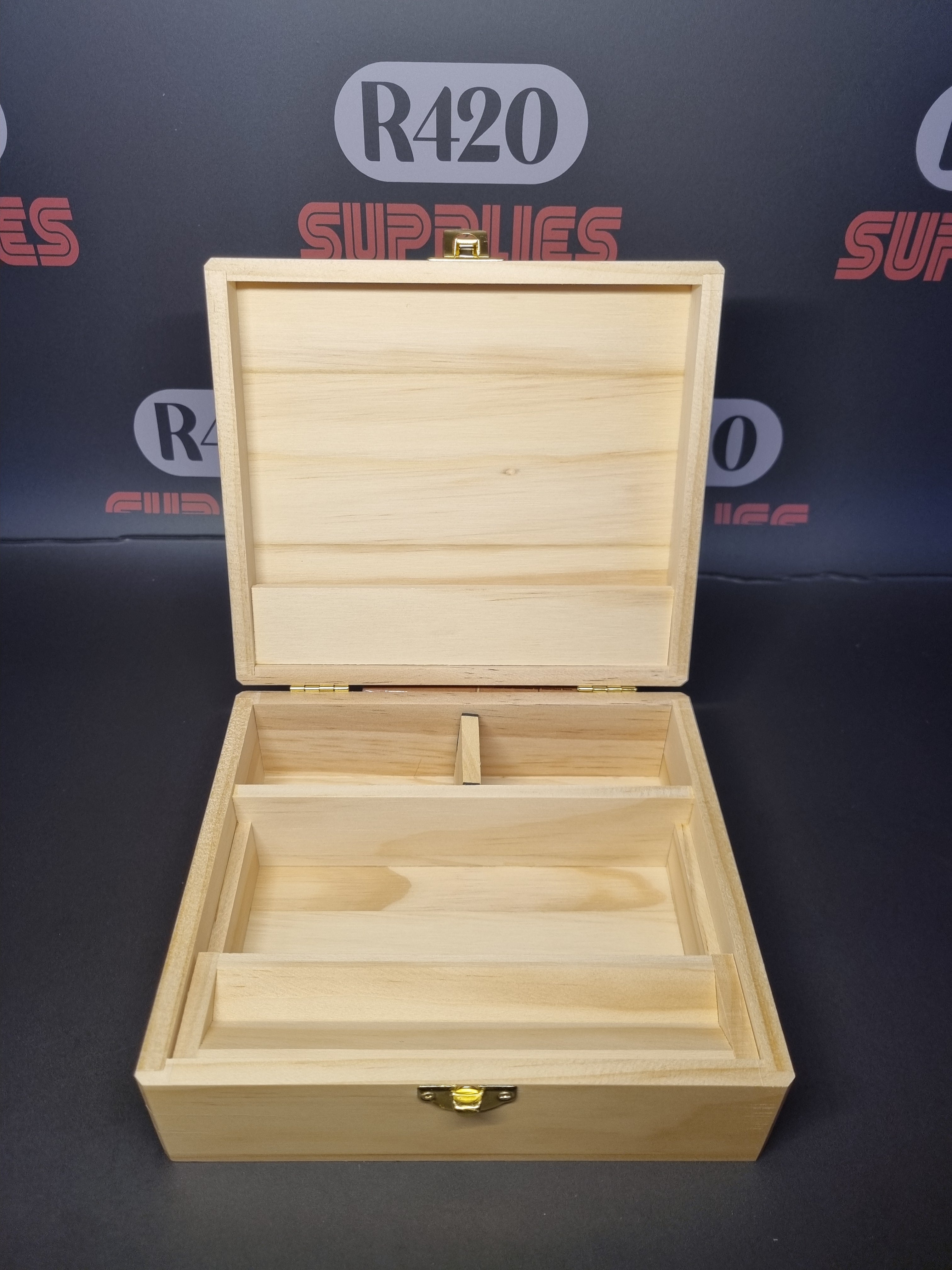 Buddies Wooden Rolling Box - Medium