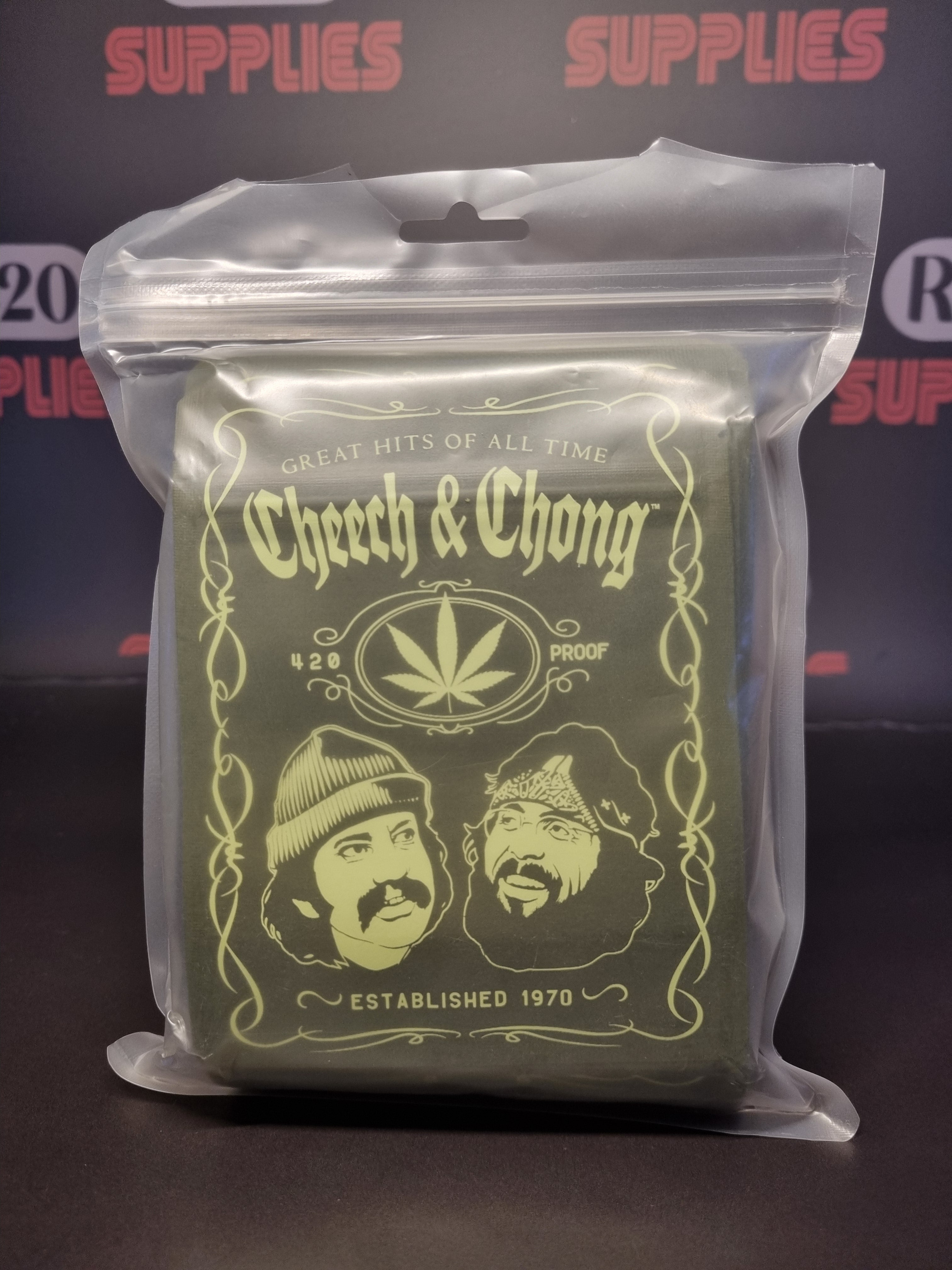 Mylar Smellproof Bag - Cheech & Chong Rollers - 10x12cm (50)