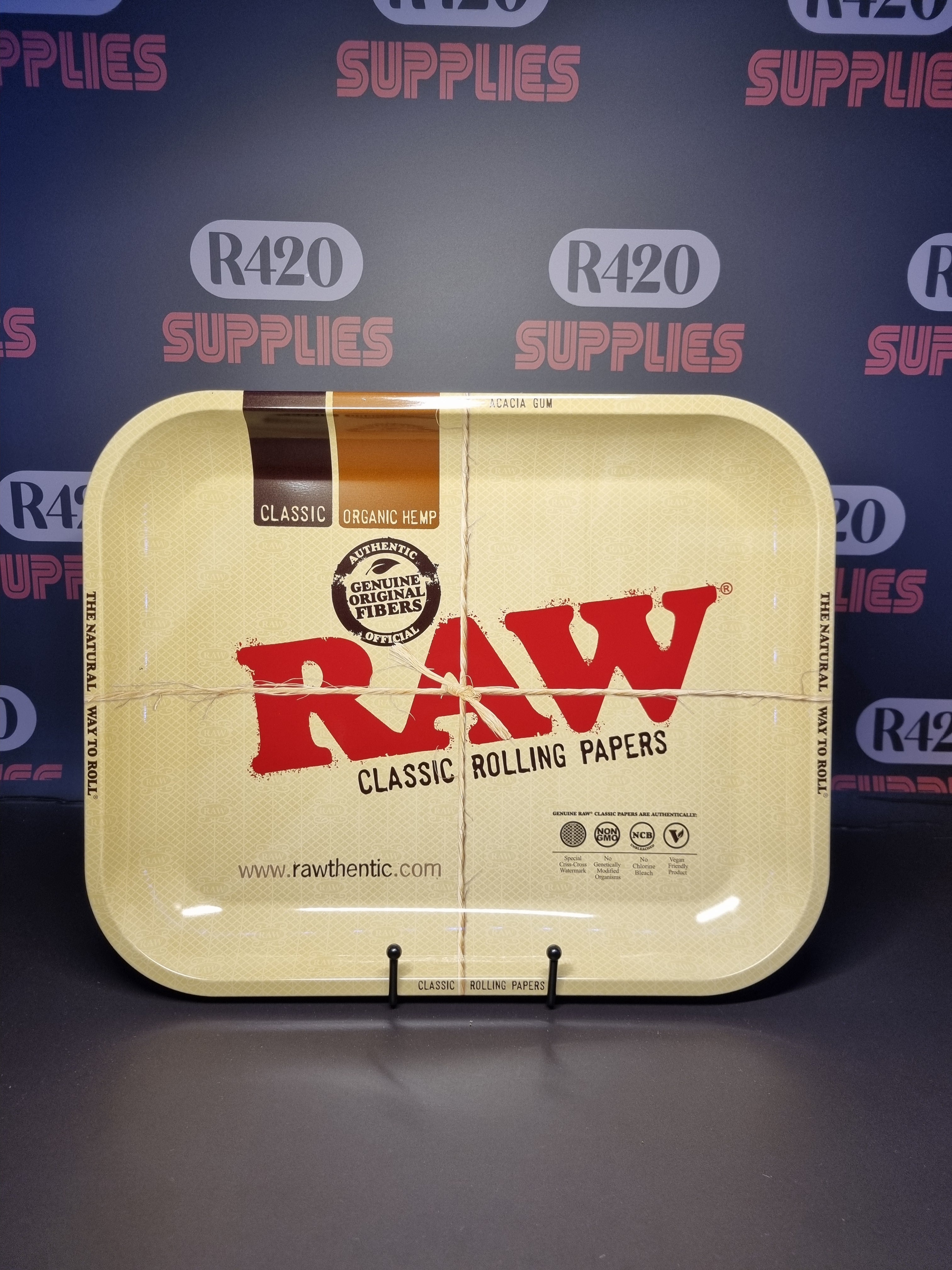 RAW Metal Rolling Tray - Classic - Large