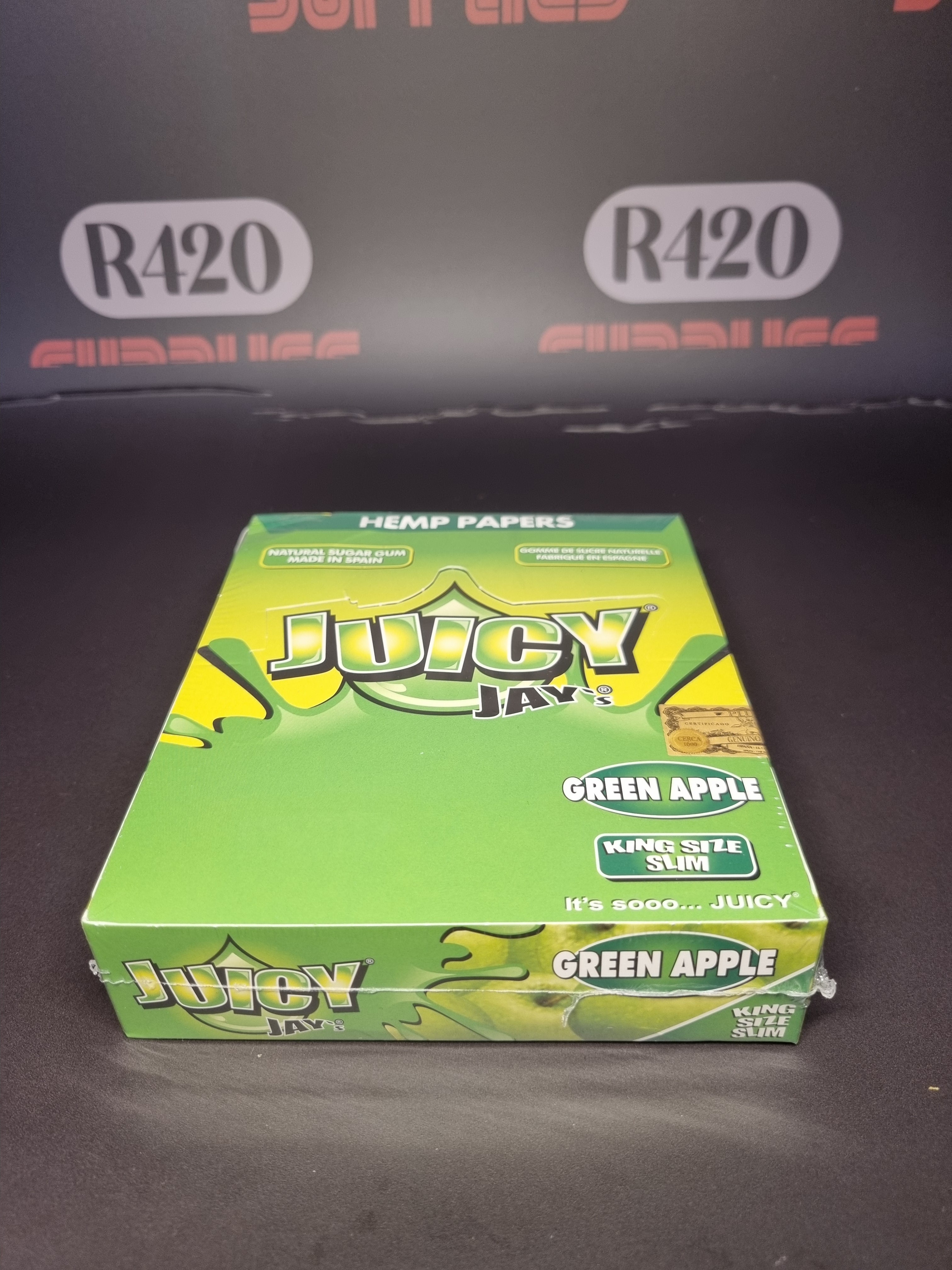 Juicy Jay's Kingsize Slim Flavoured Skins - Apple