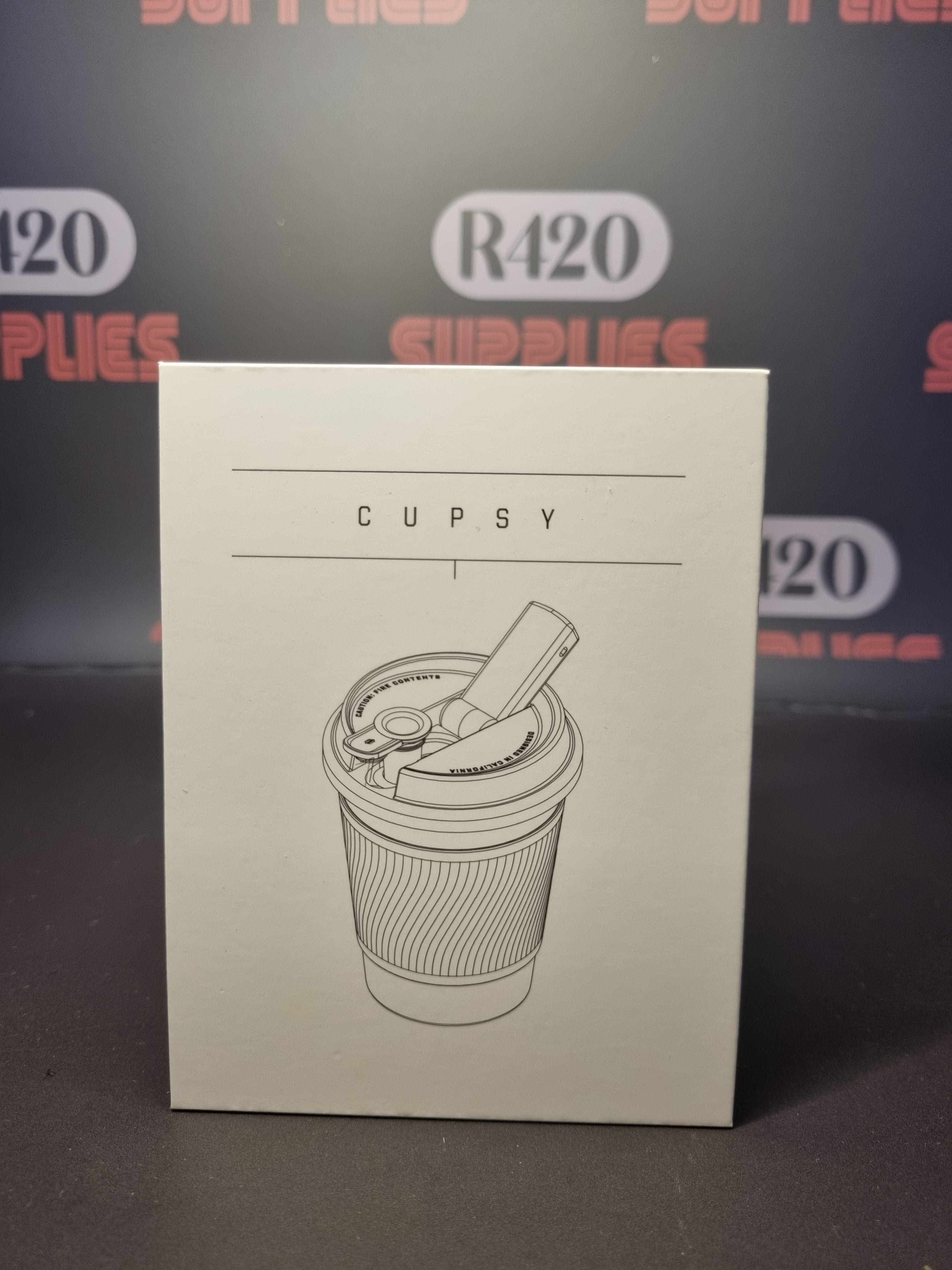 Puffco Cupsy Coffee Cup Bong - Black