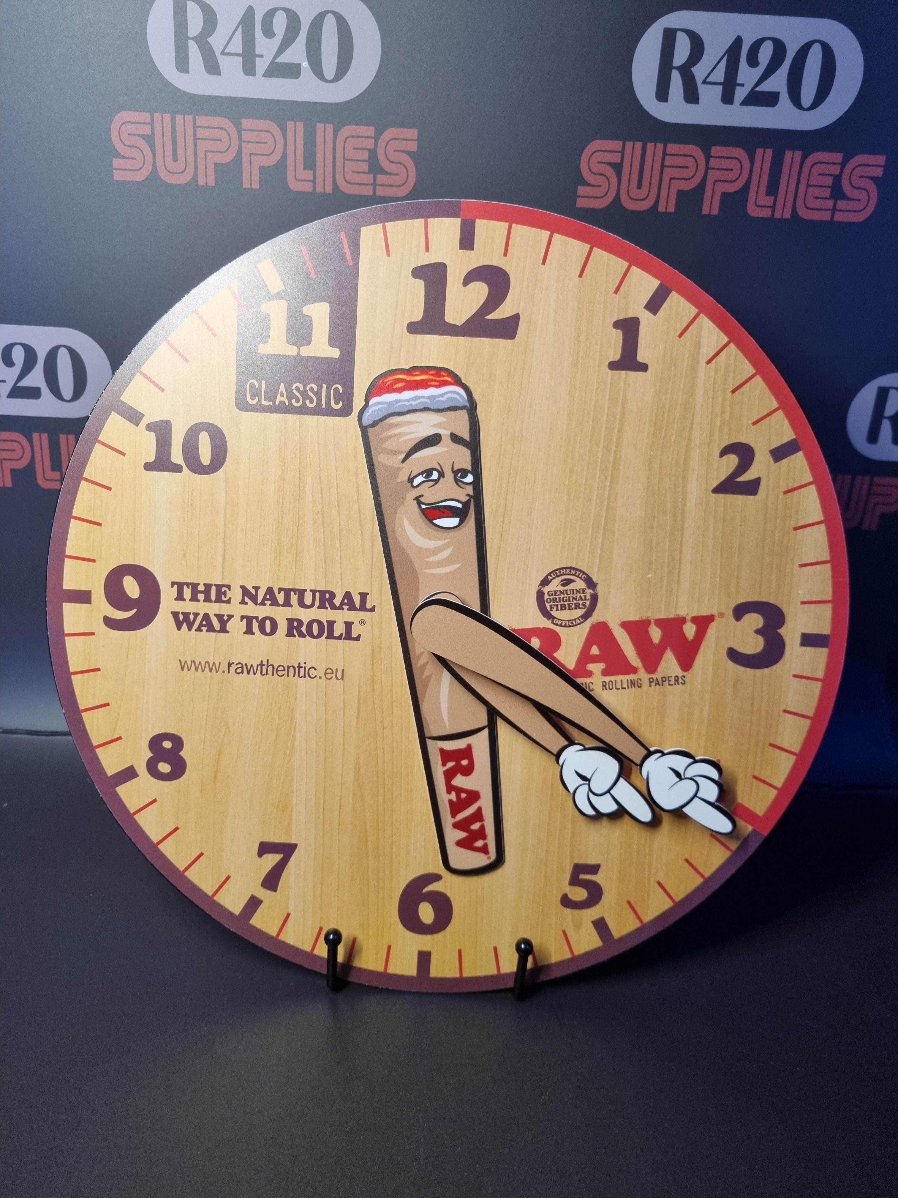 RAW Cone Wall Clock