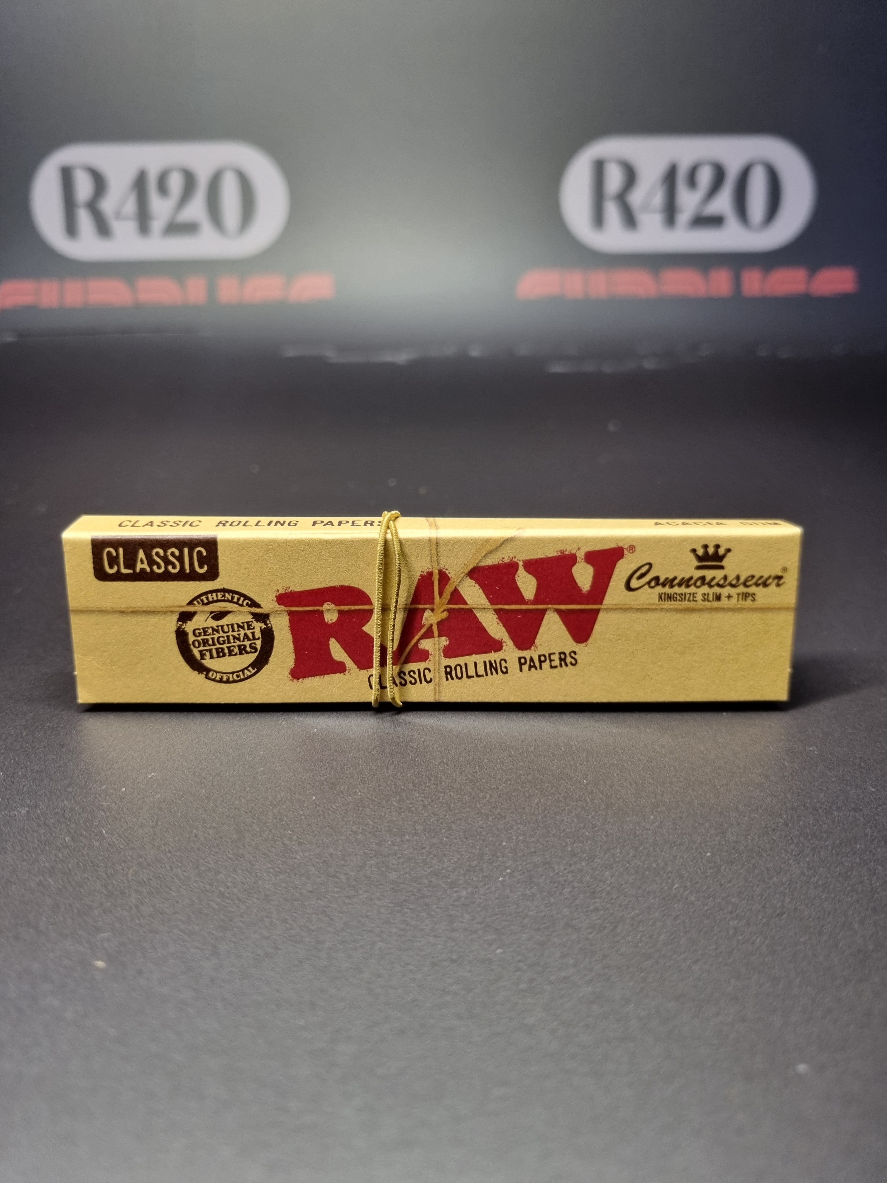 RAW Classic Connoisseur King Size Slim & Tips