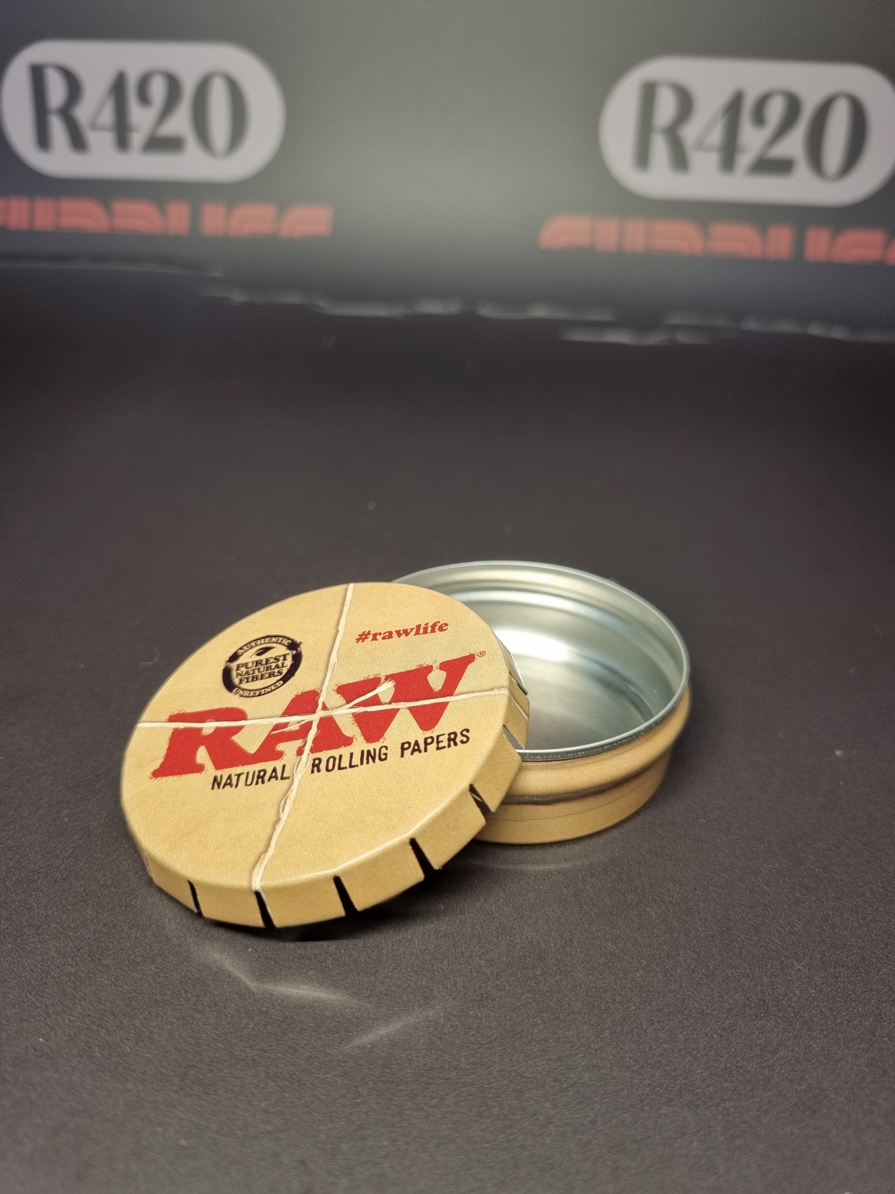 RAW Pop Top Tin Case