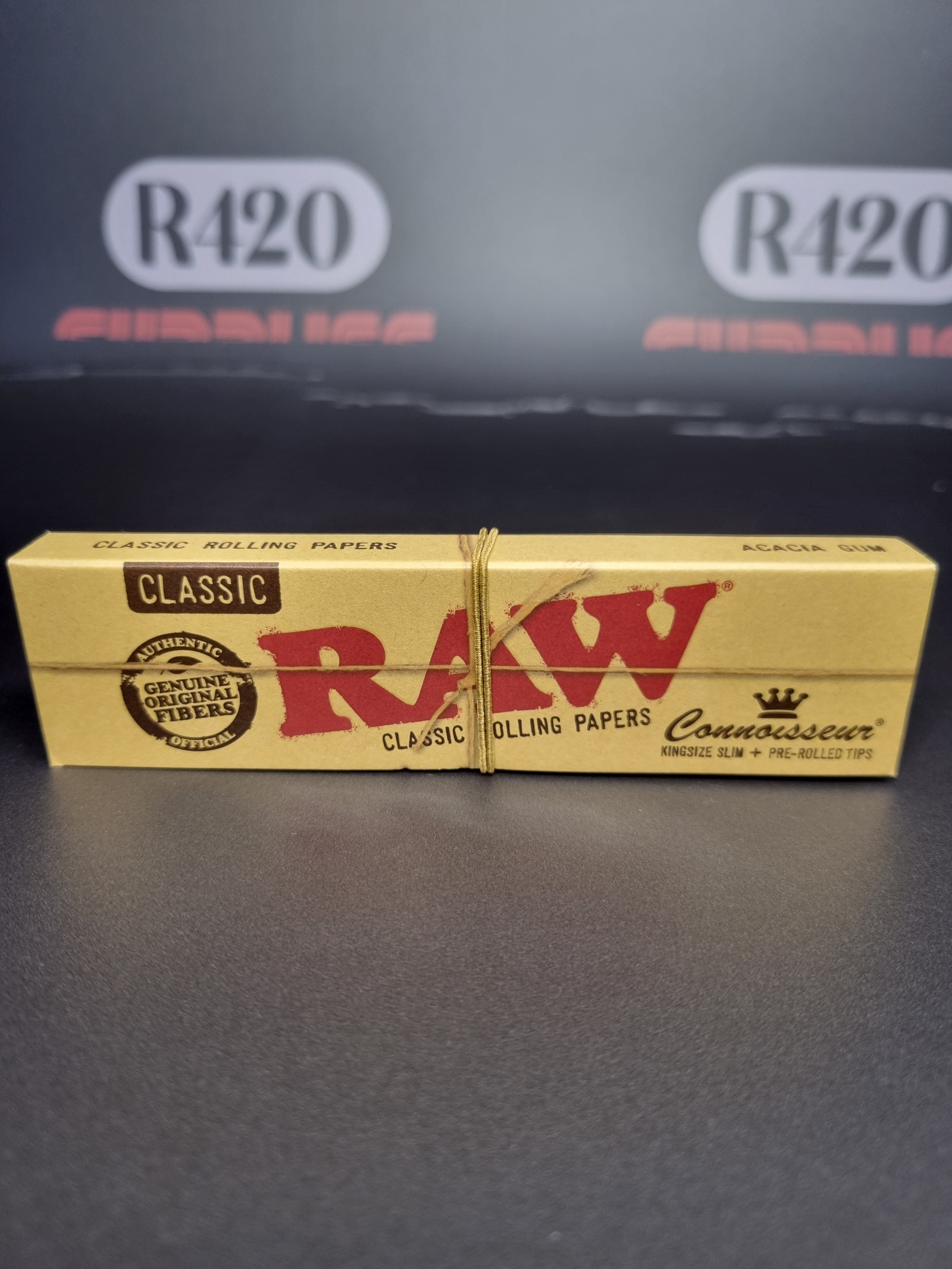 RAW Classic Connoisseur King Size Slim & PRE-ROLLED Tips