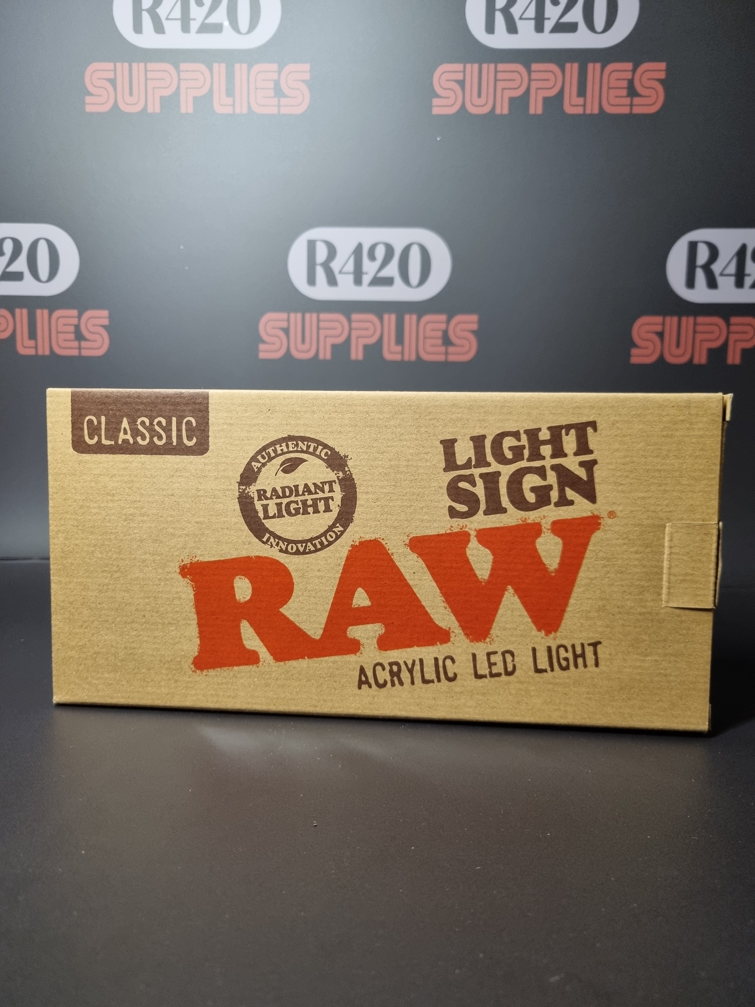 RAW LED Light Sign