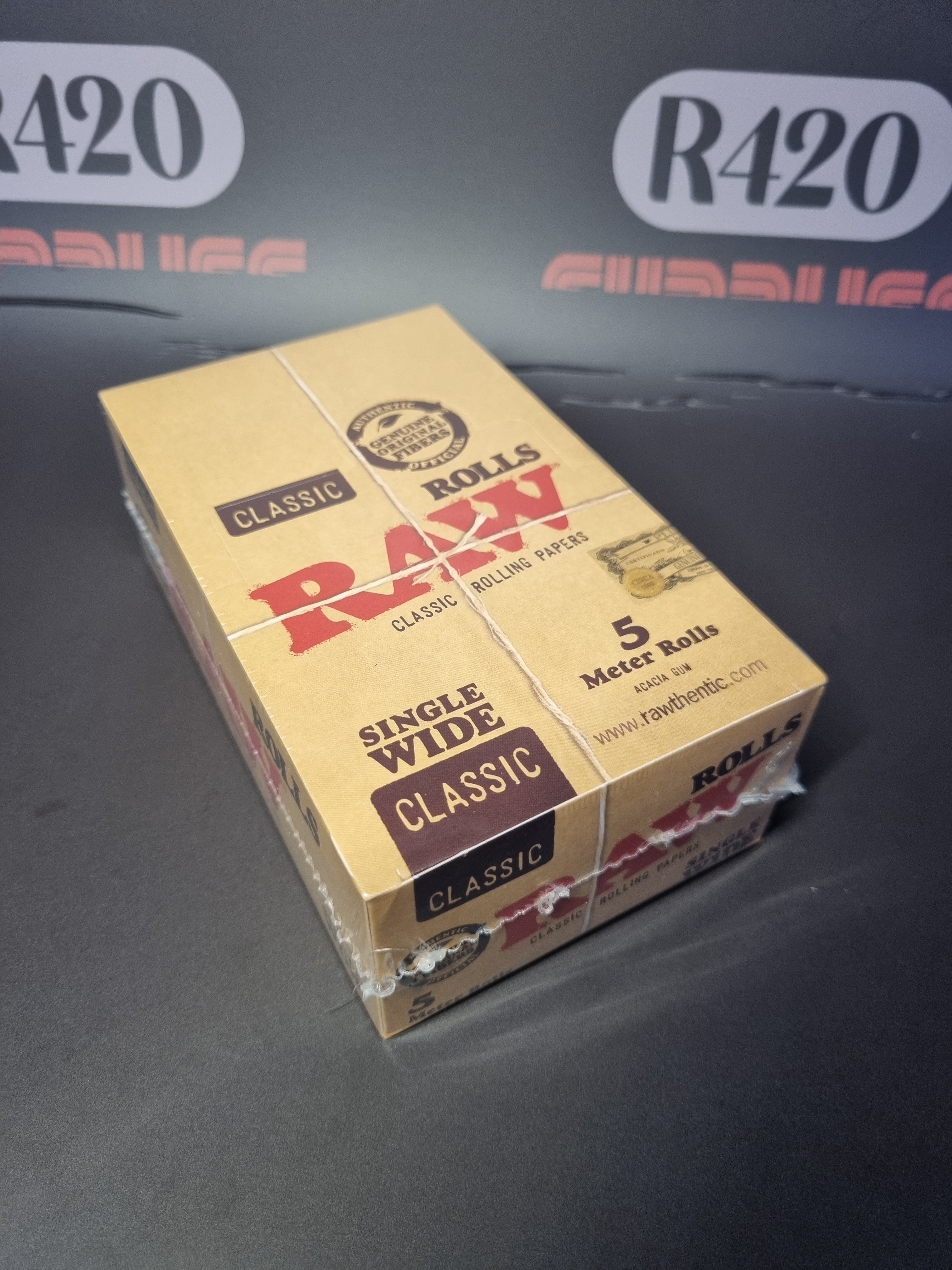 RAW Classic Single Wide Rolls - 5 Meter