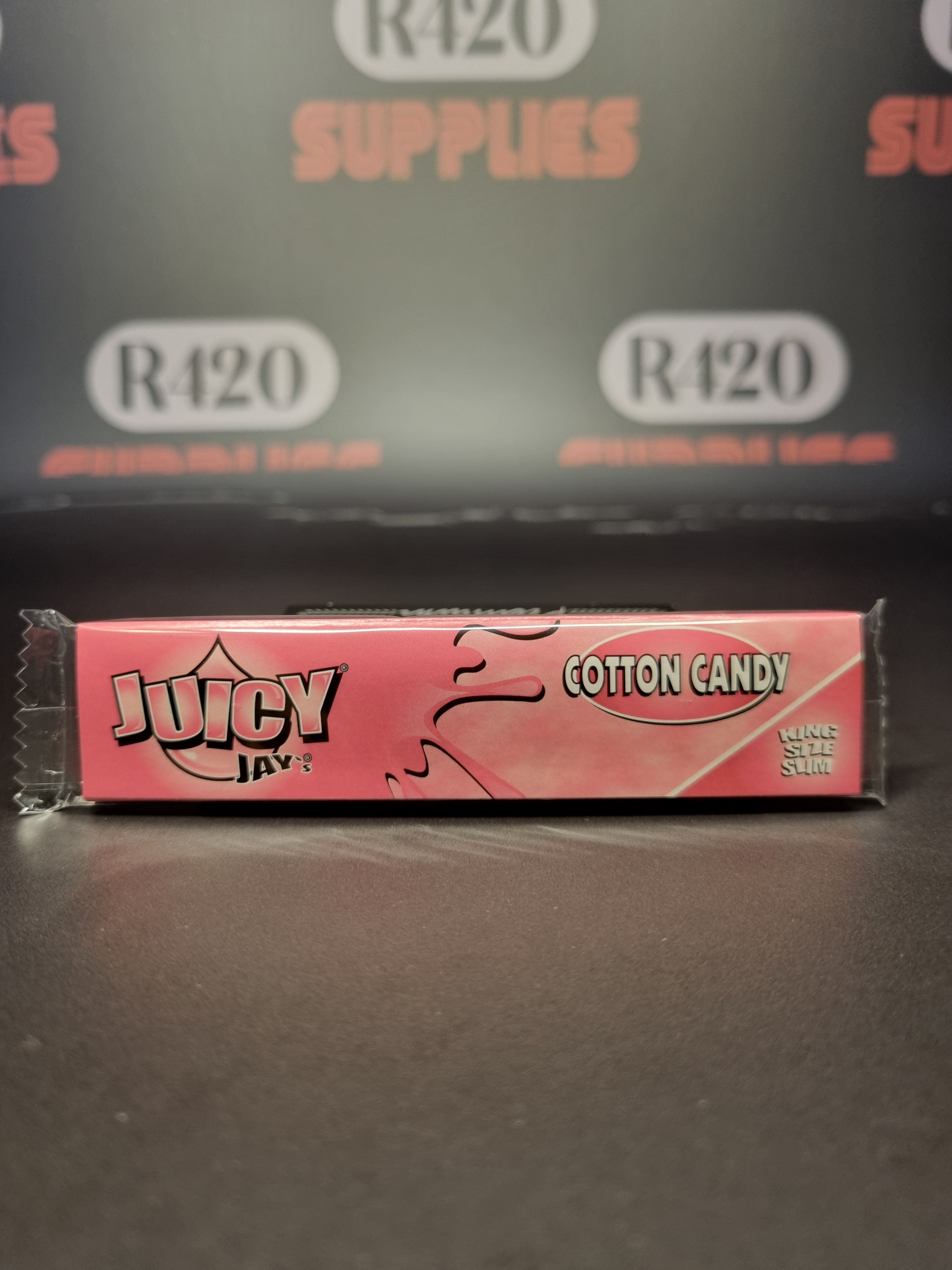 Juicy Jay's Kingsize Slim Flavoured Skins - Cotton Candy