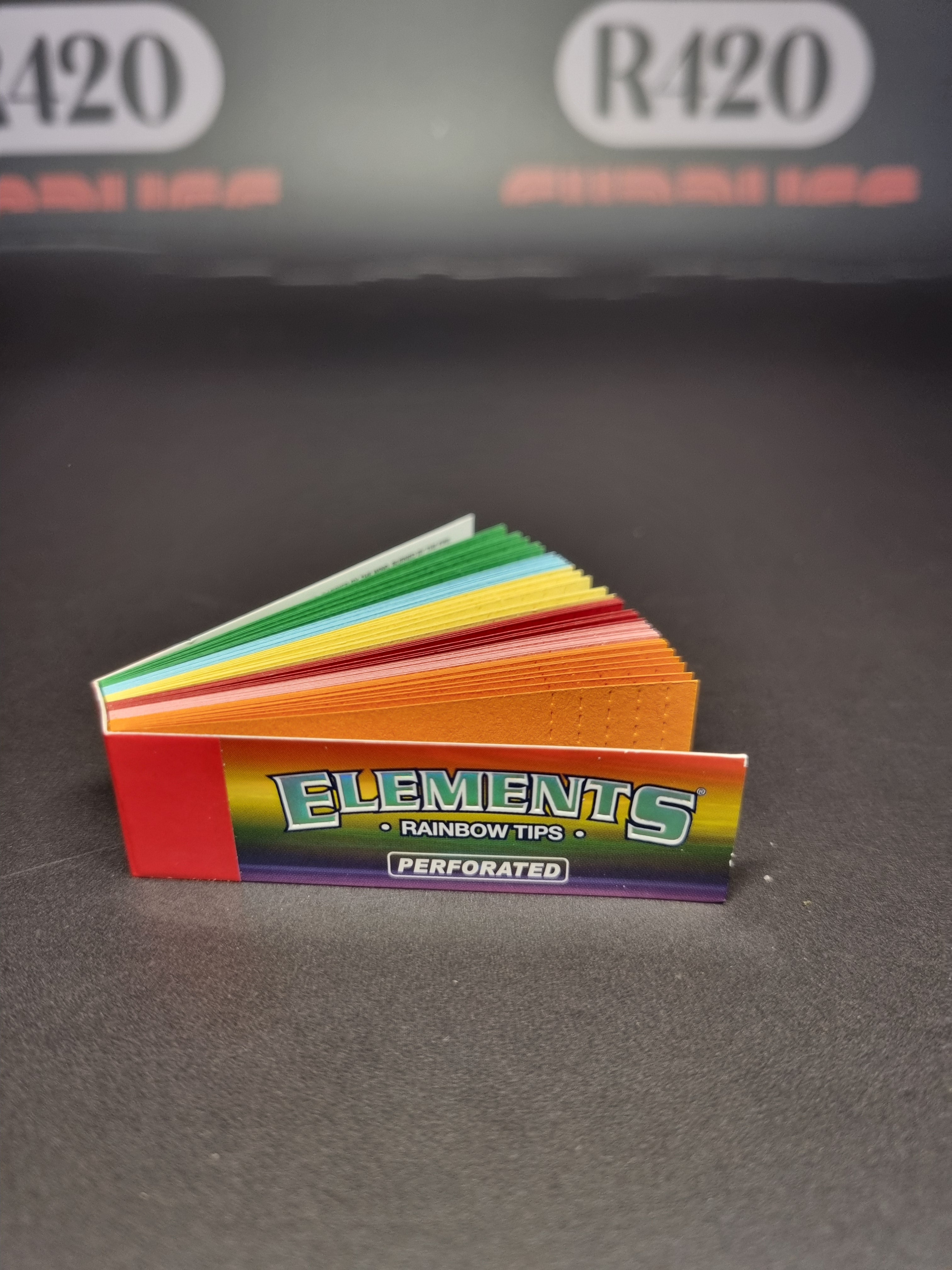 Elements Rainbow Tips - Perforated