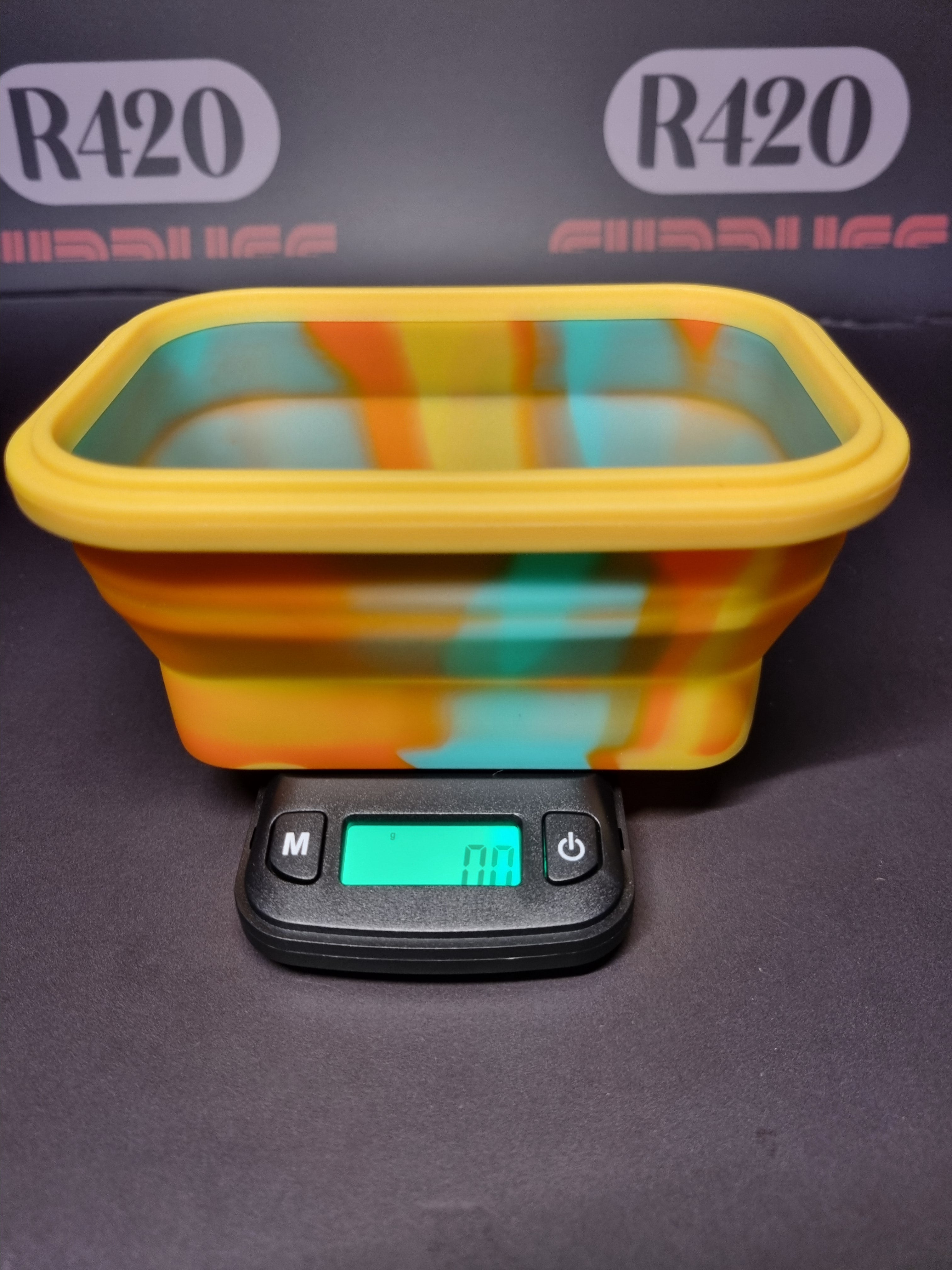 Digital Scales and Silicone Bowl - 0.1g / 500g