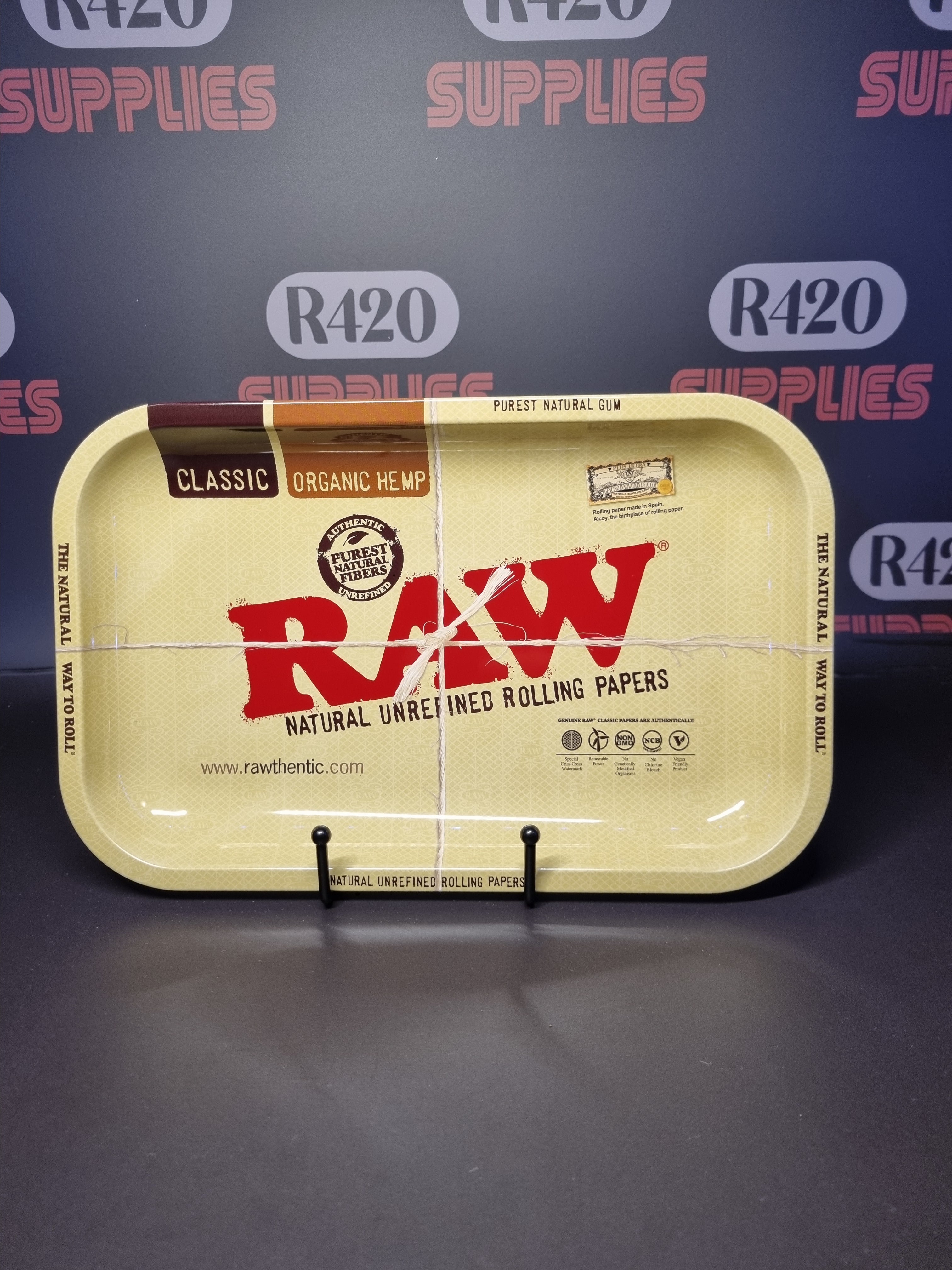 RAW Metal Rolling Tray - Classic - Small