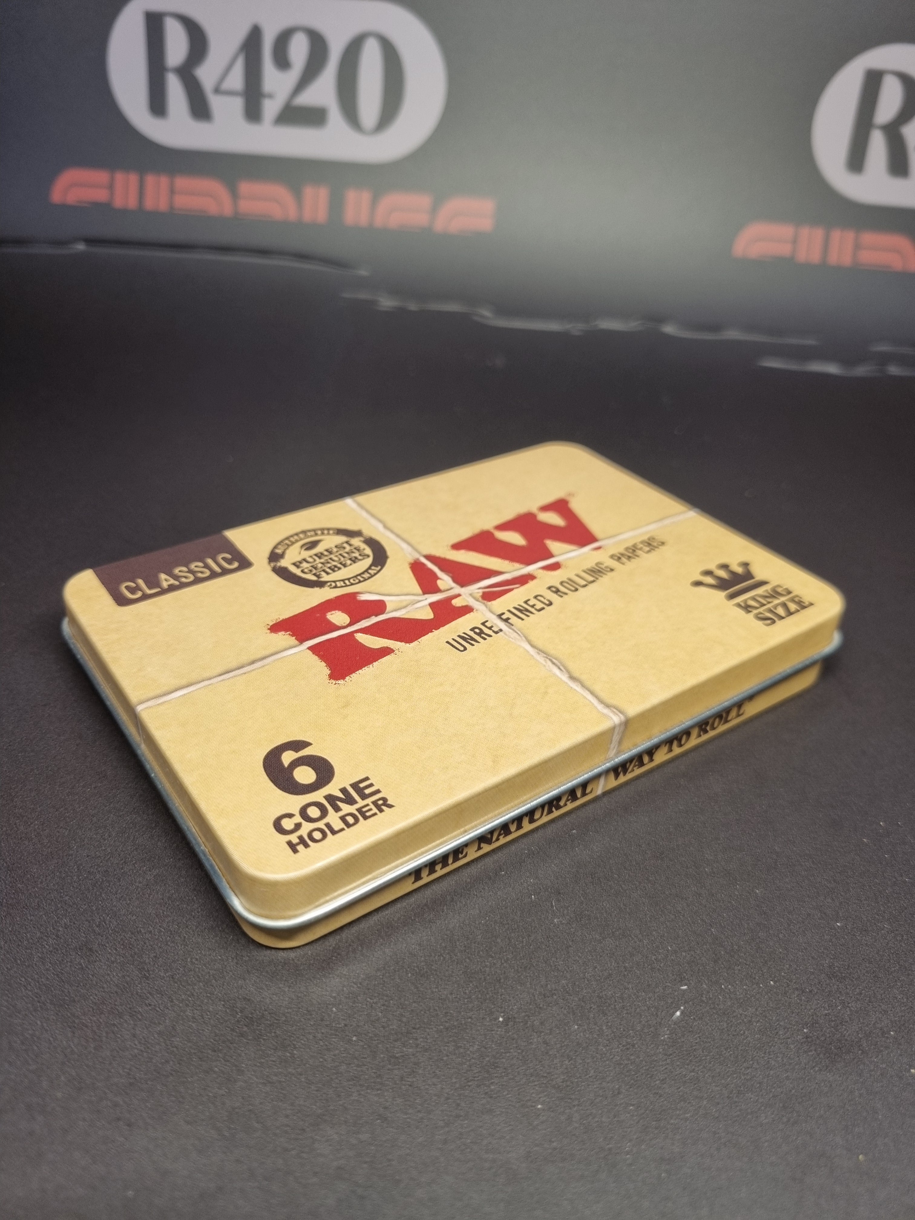 RAW 6 Cone Tin Case