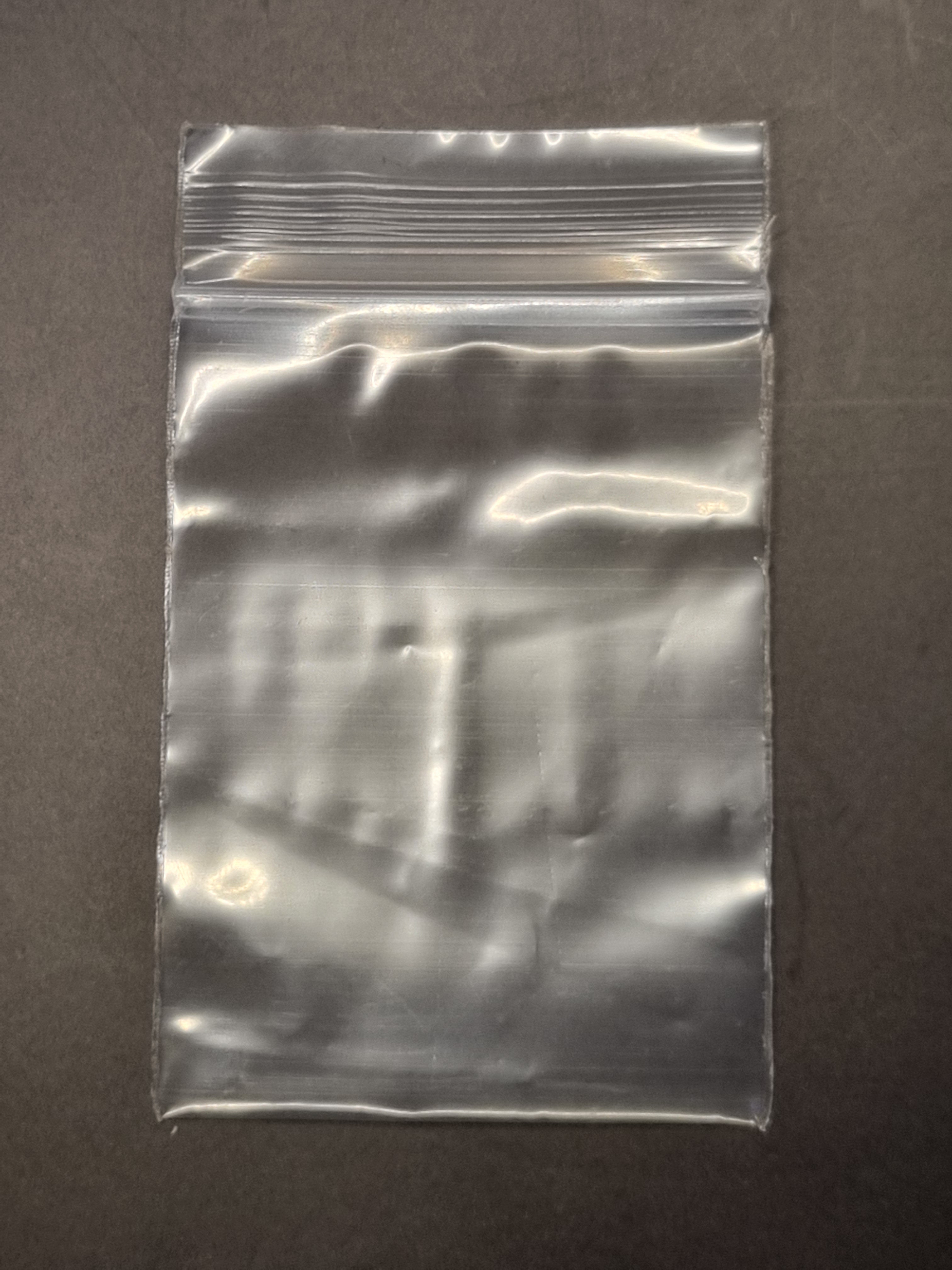 Ziplock Bag - Clear -60x80mm - 90ų Strong